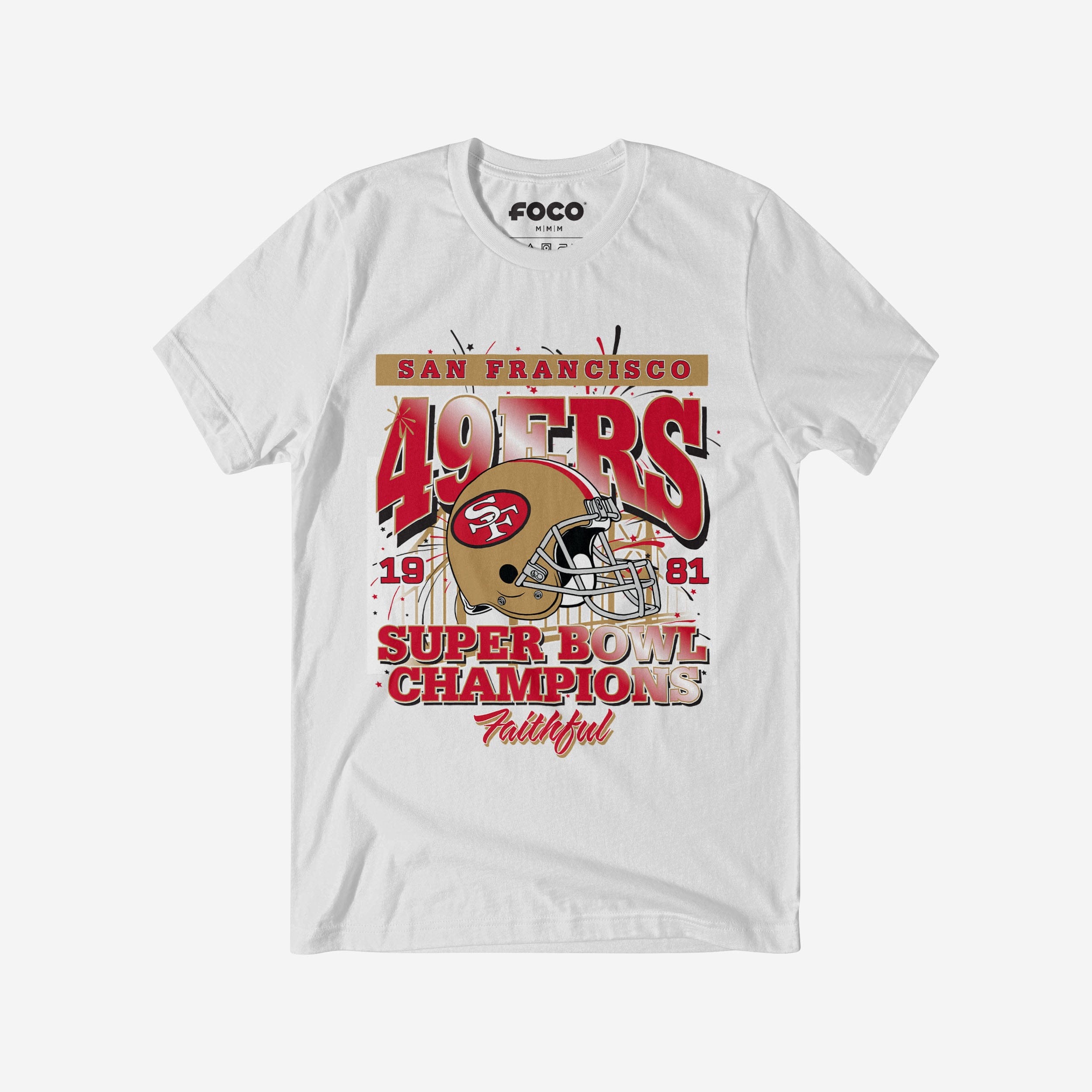 San Francisco 49ers T-shirt commémoratif du Super Bowl