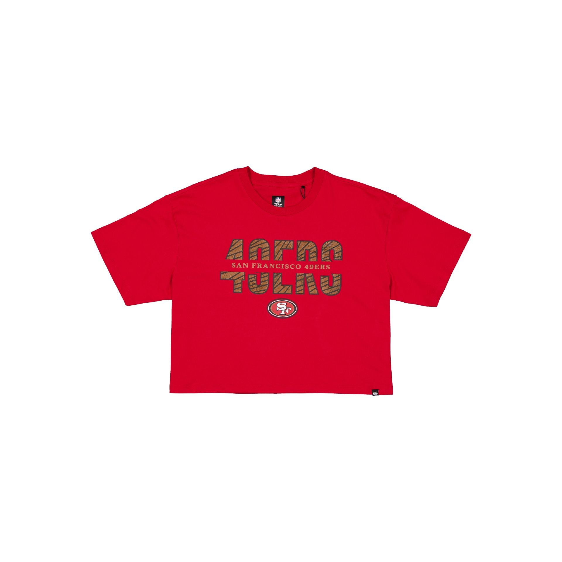 San Francisco 49ers T-shirt court fendu pour femme