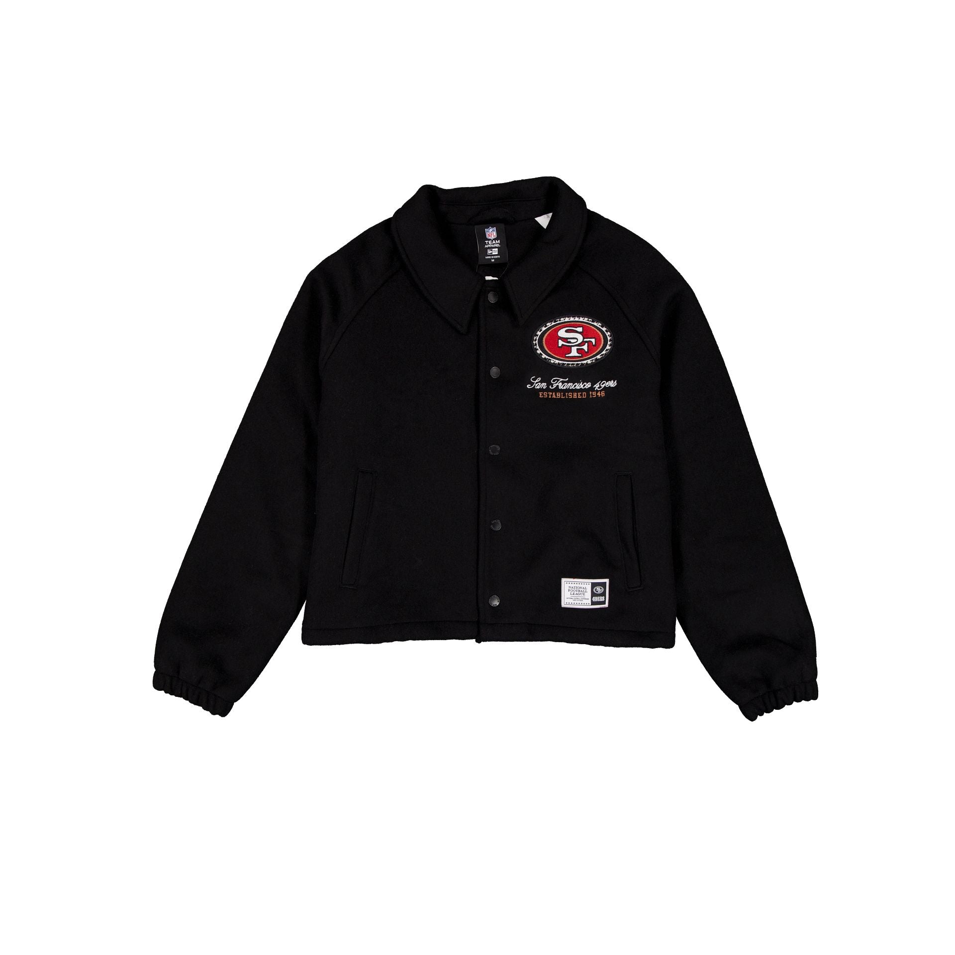 San Francisco 49ers Veste courte en laine pour femme