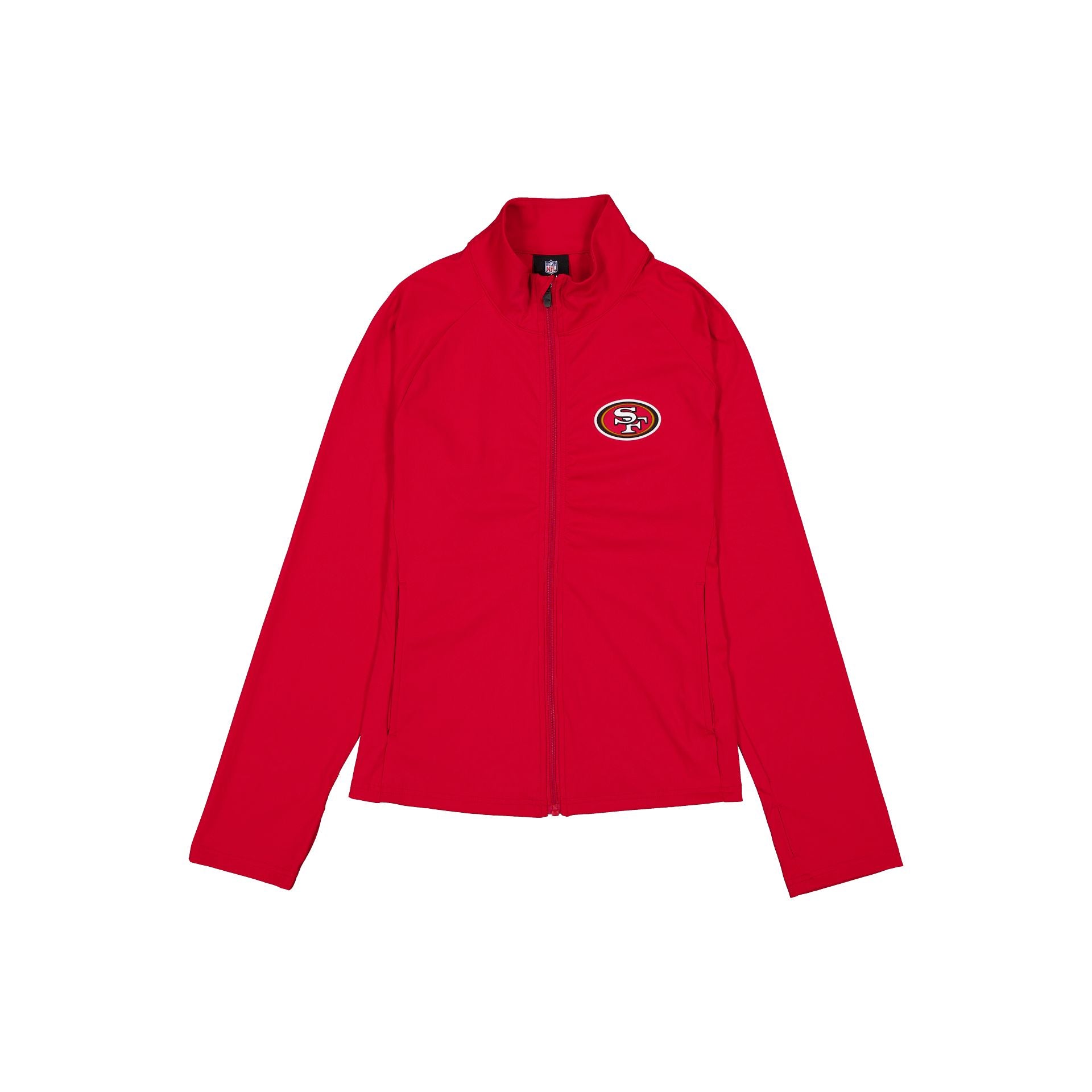 Veste de sport entièrement zippée San Francisco 49ers pour femme