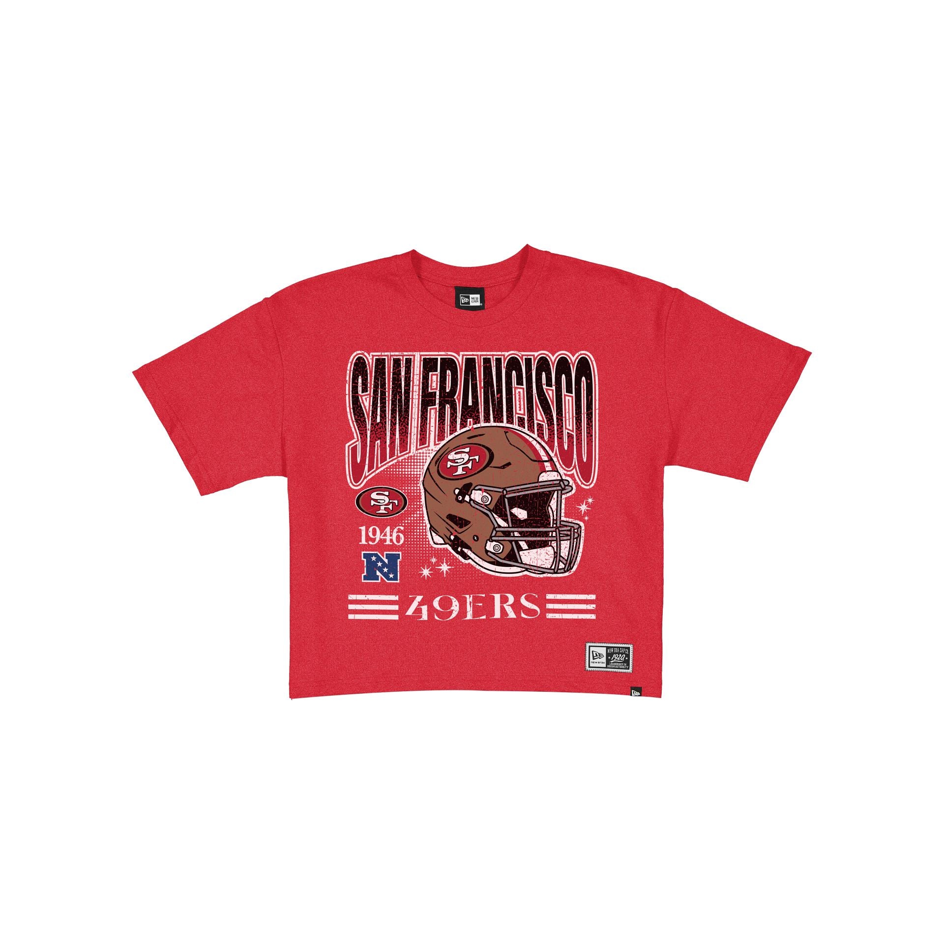San Francisco 49ers T-shirt graphique court pour femmes
