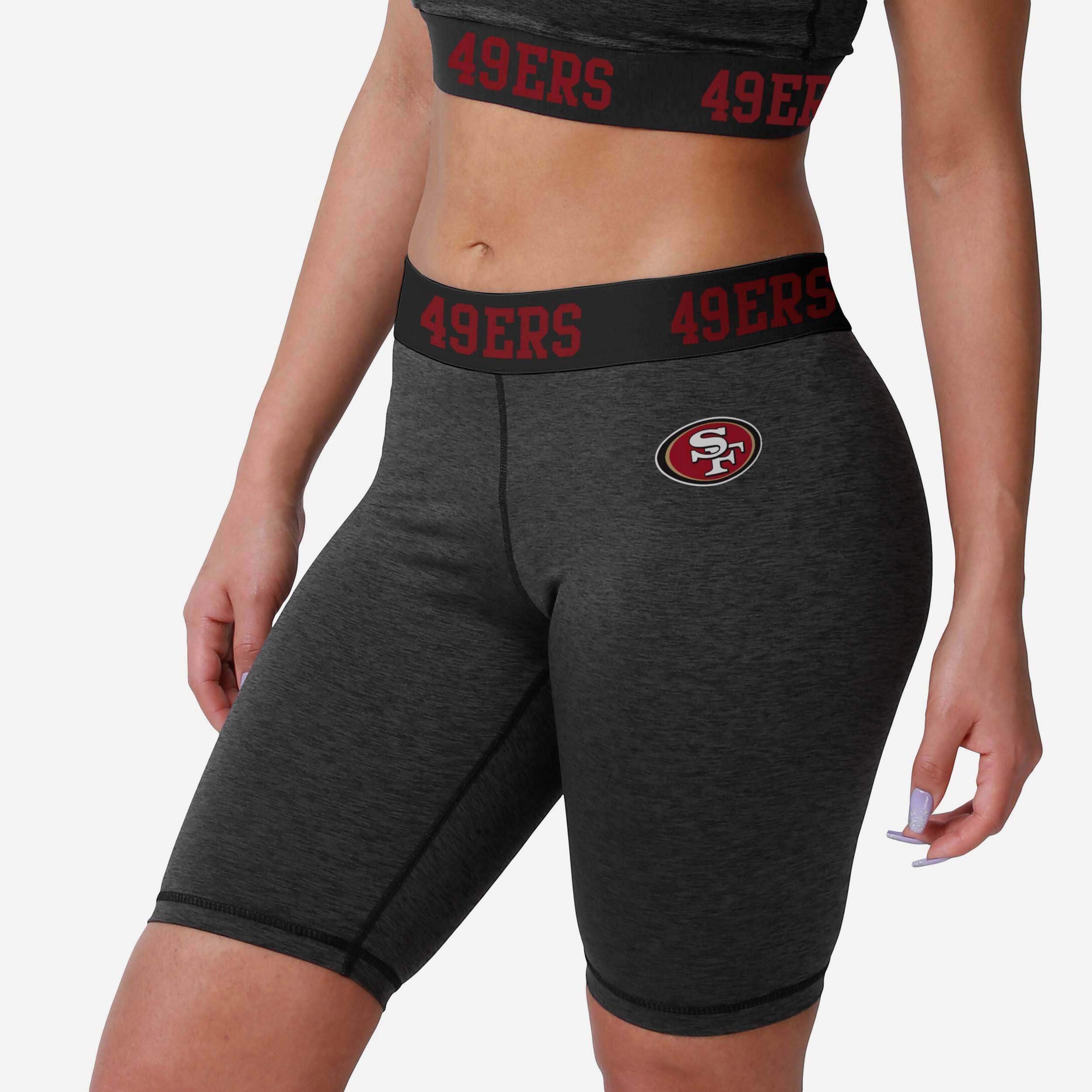 San Francisco 49ers Short de vélo statique Team Color pour femme