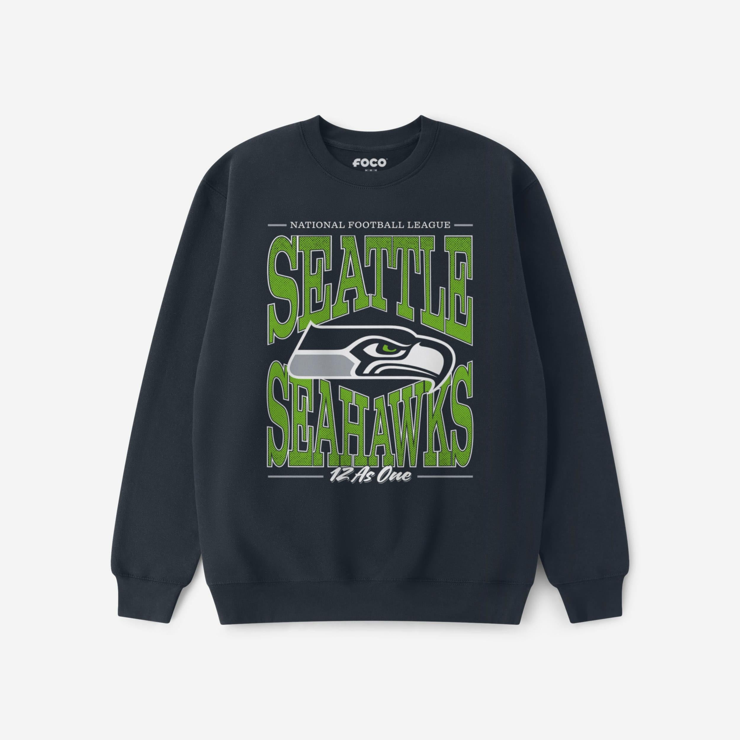 Seattle Seahawks Sweat-shirt à col rond Diamond Dynasty