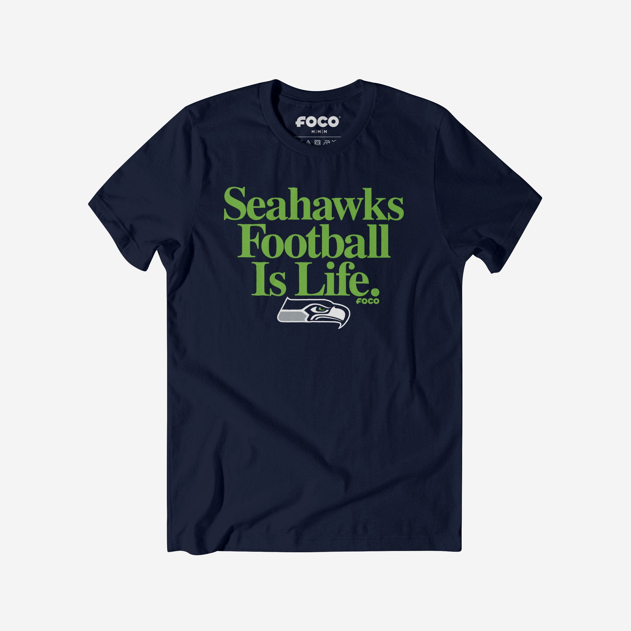 Seattle Seahawks T-shirt Le football est la vie