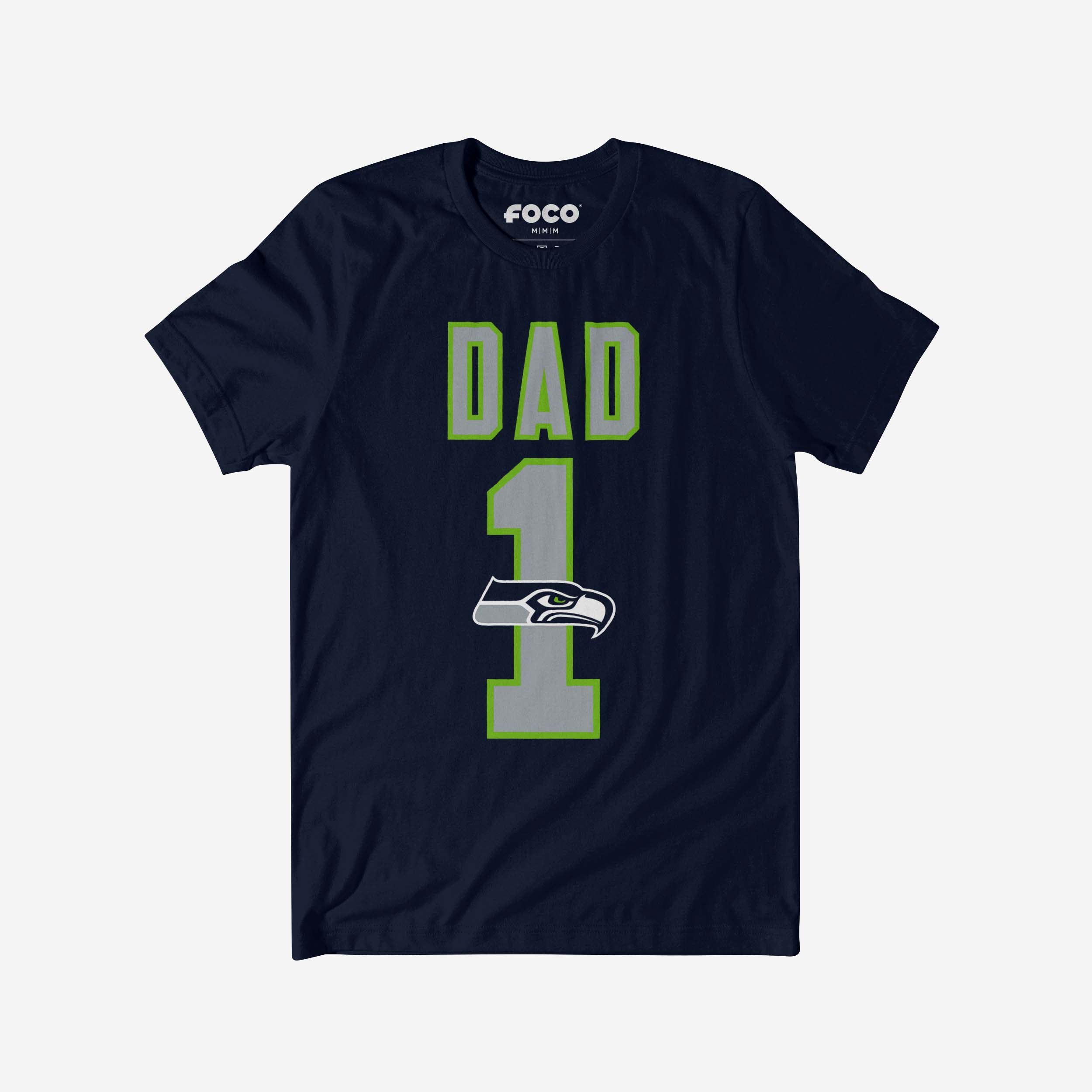Seattle Seahawks T-shirt papa numéro 1