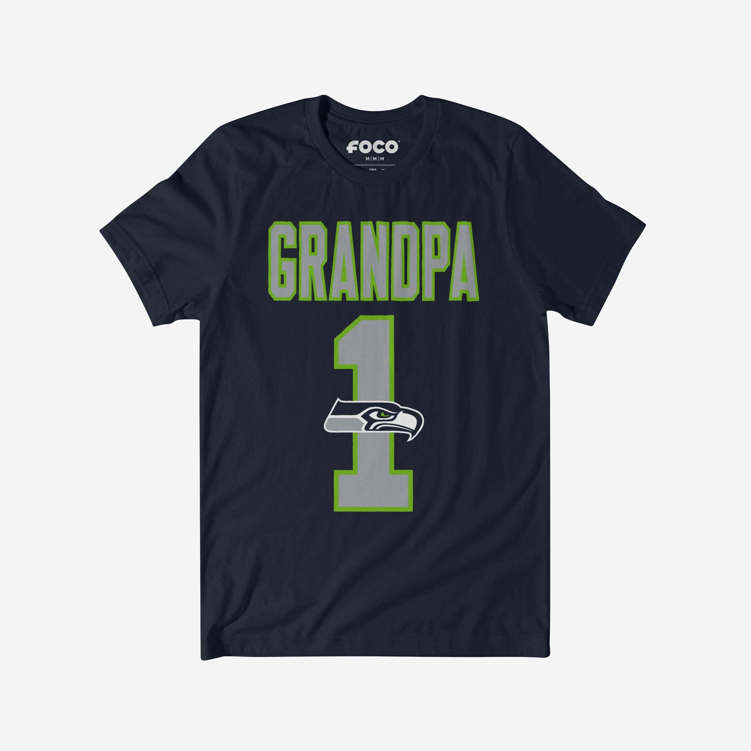 Seattle Seahawks T-shirt grand-père numéro 1