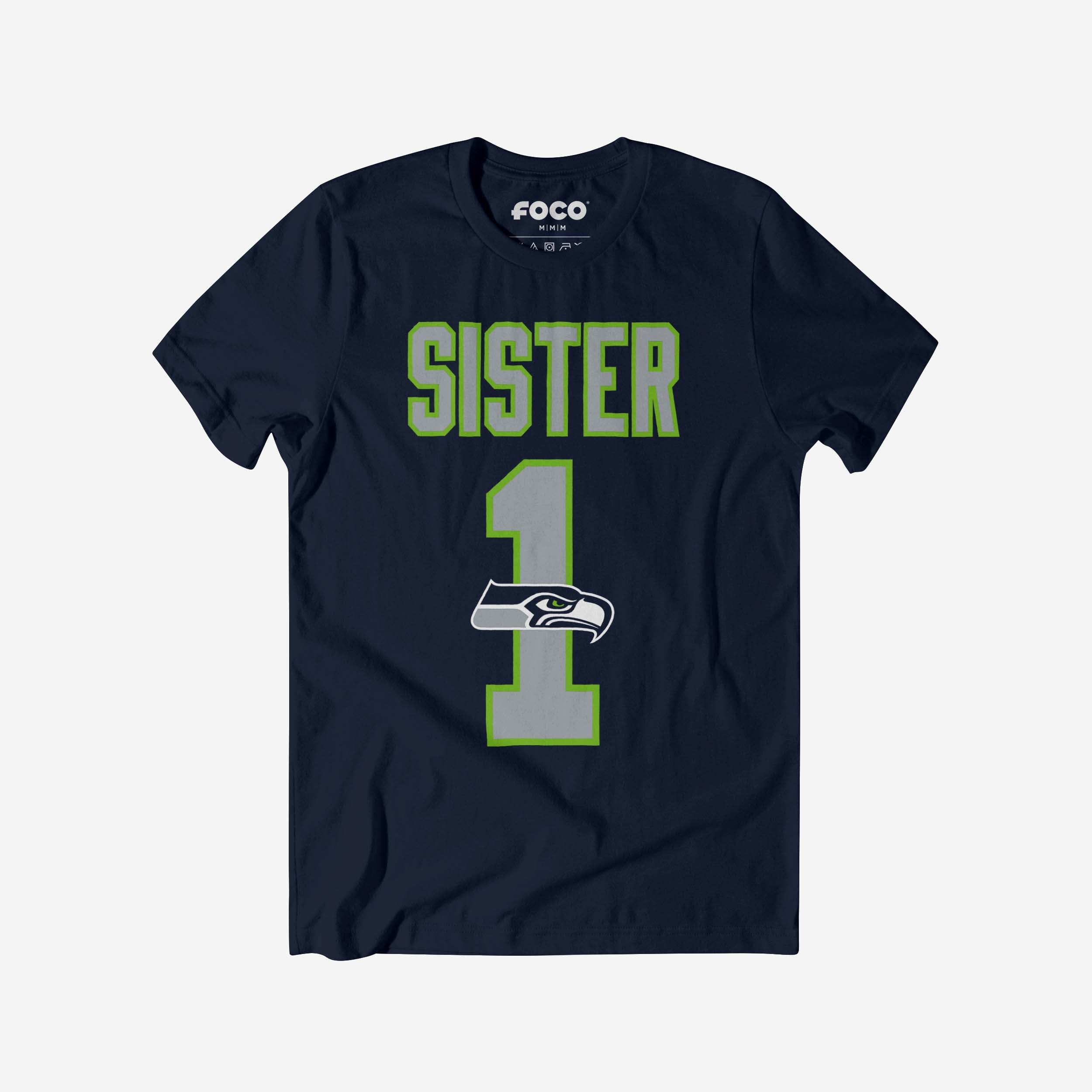 Seattle Seahawks T-shirt sœur numéro 1
