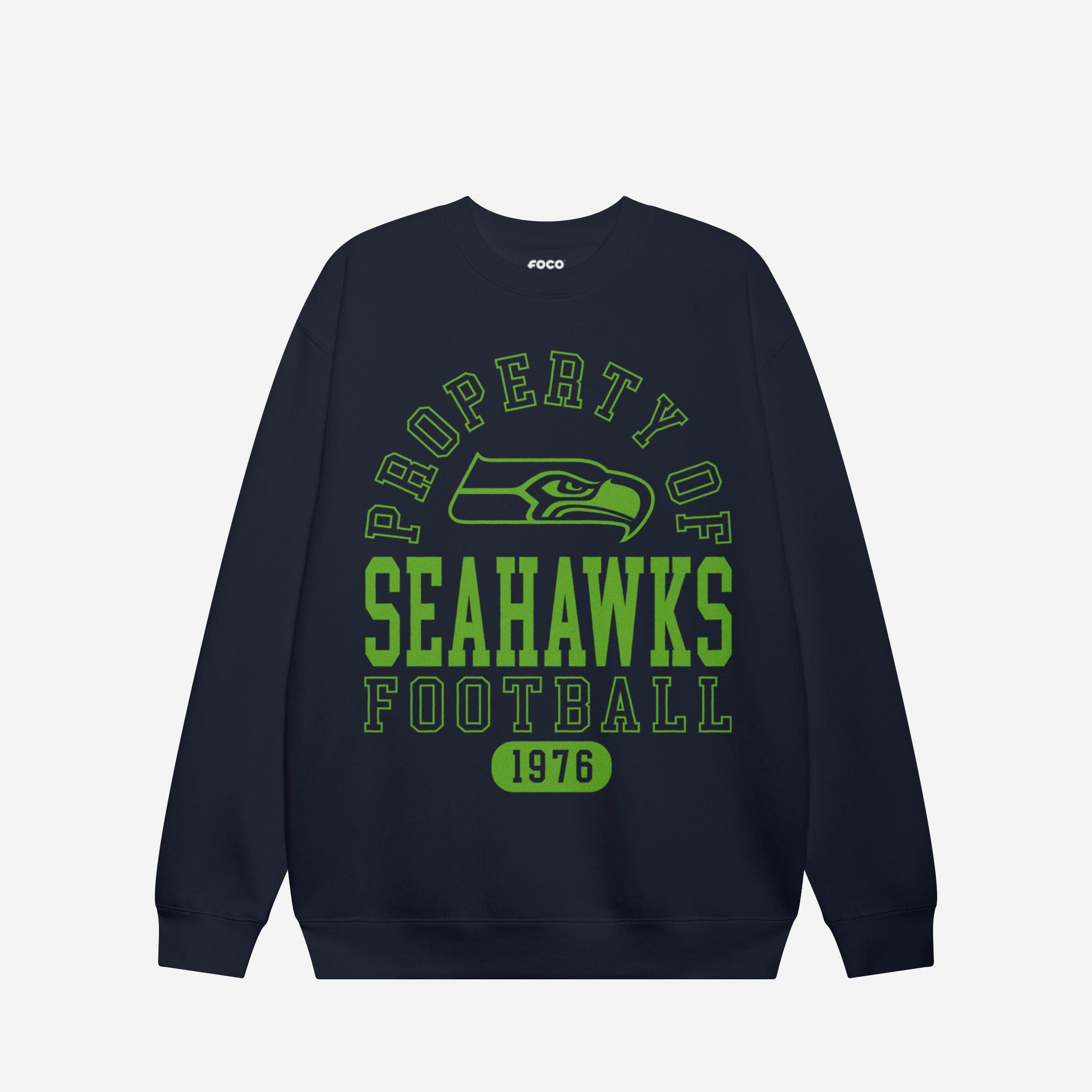 Seattle Seahawks Propriété du sweat-shirt à col rond
