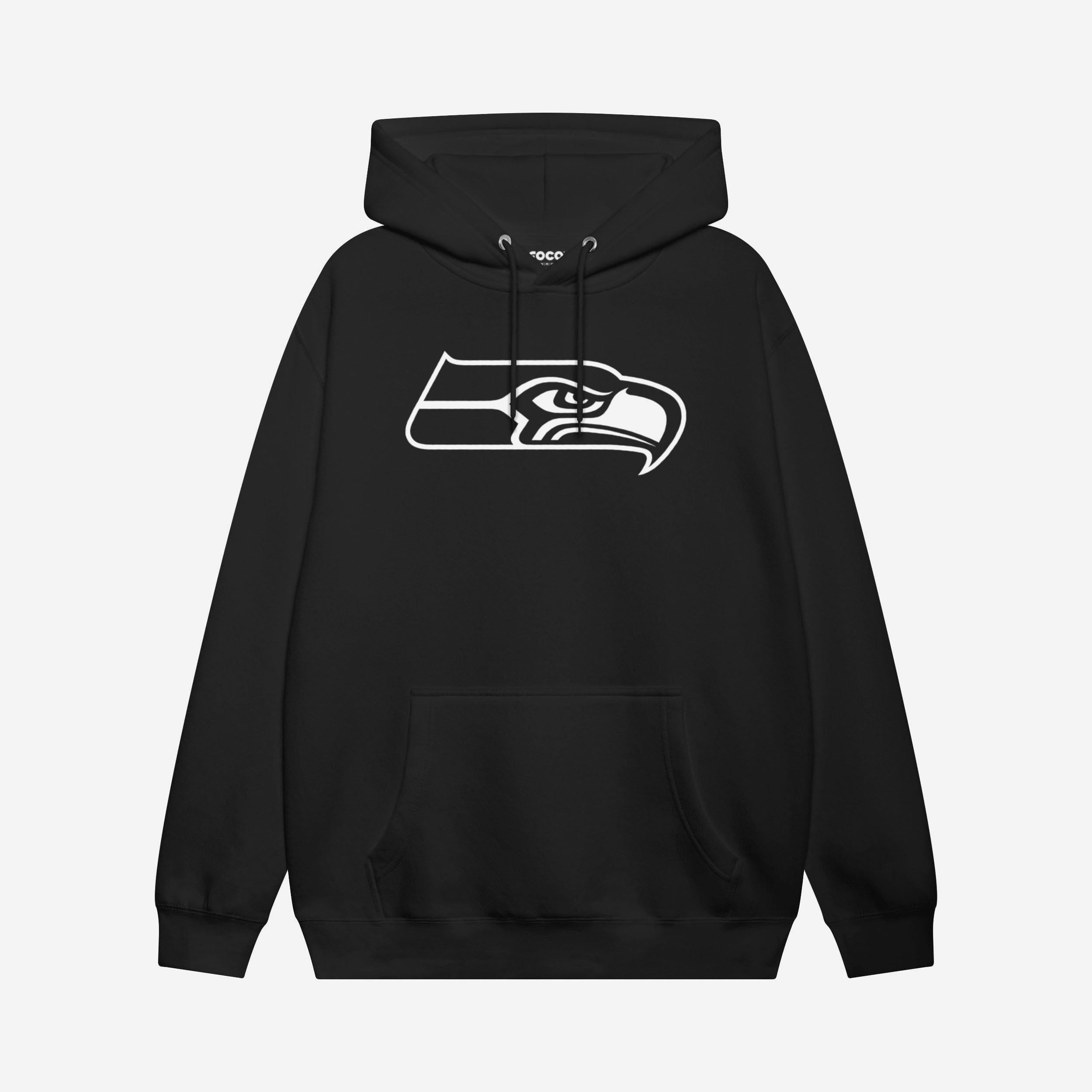 Seattle Seahawks Sweat à capuche blanc avec logo