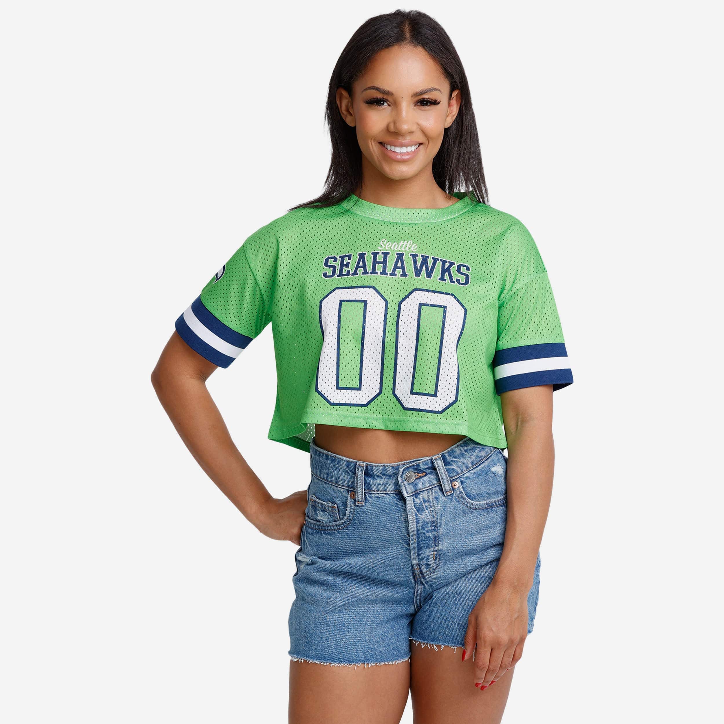 Seattle Seahawks Haut court en maille Gameday pour femme