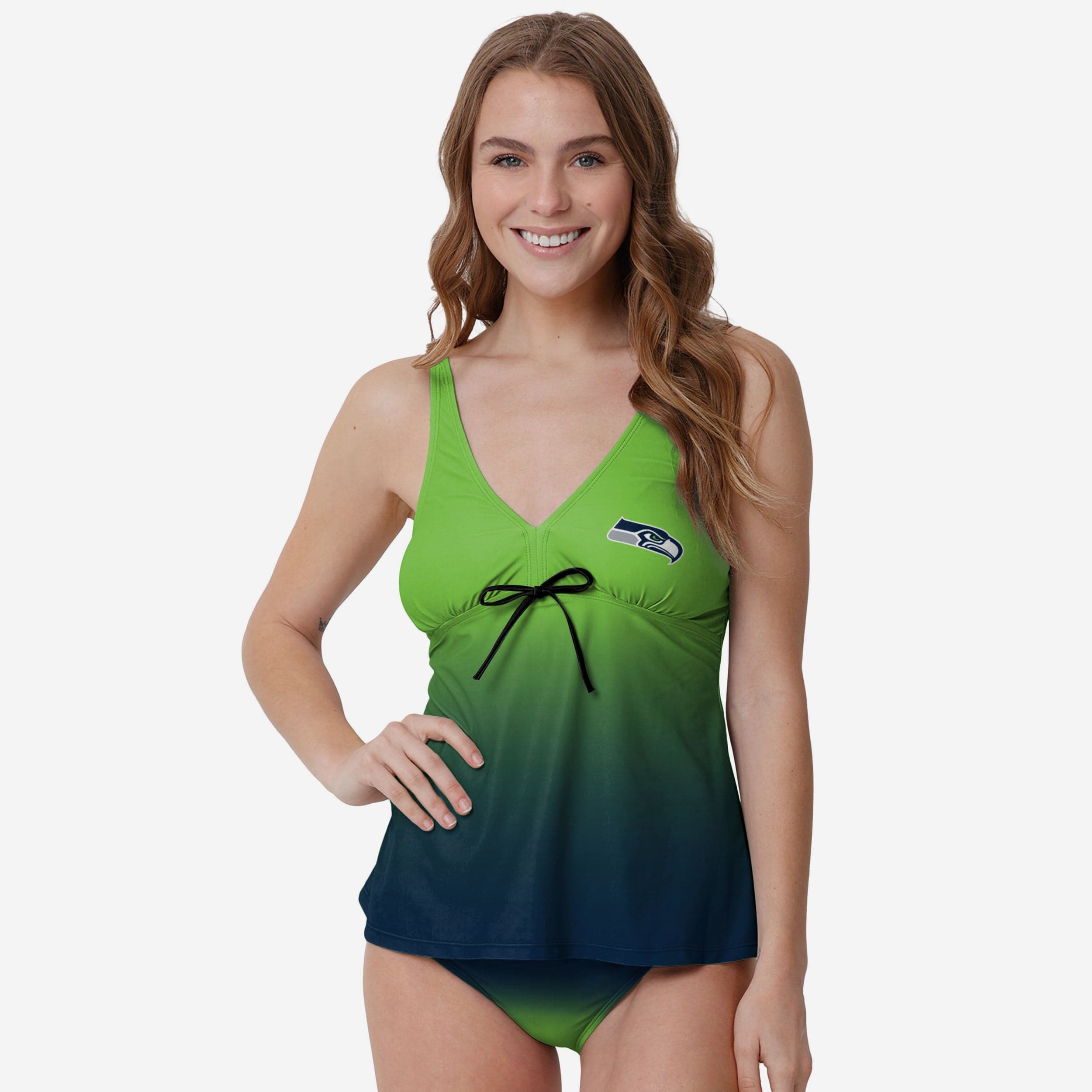 Seattle Seahawks Tankini dégradé Gametime pour femme