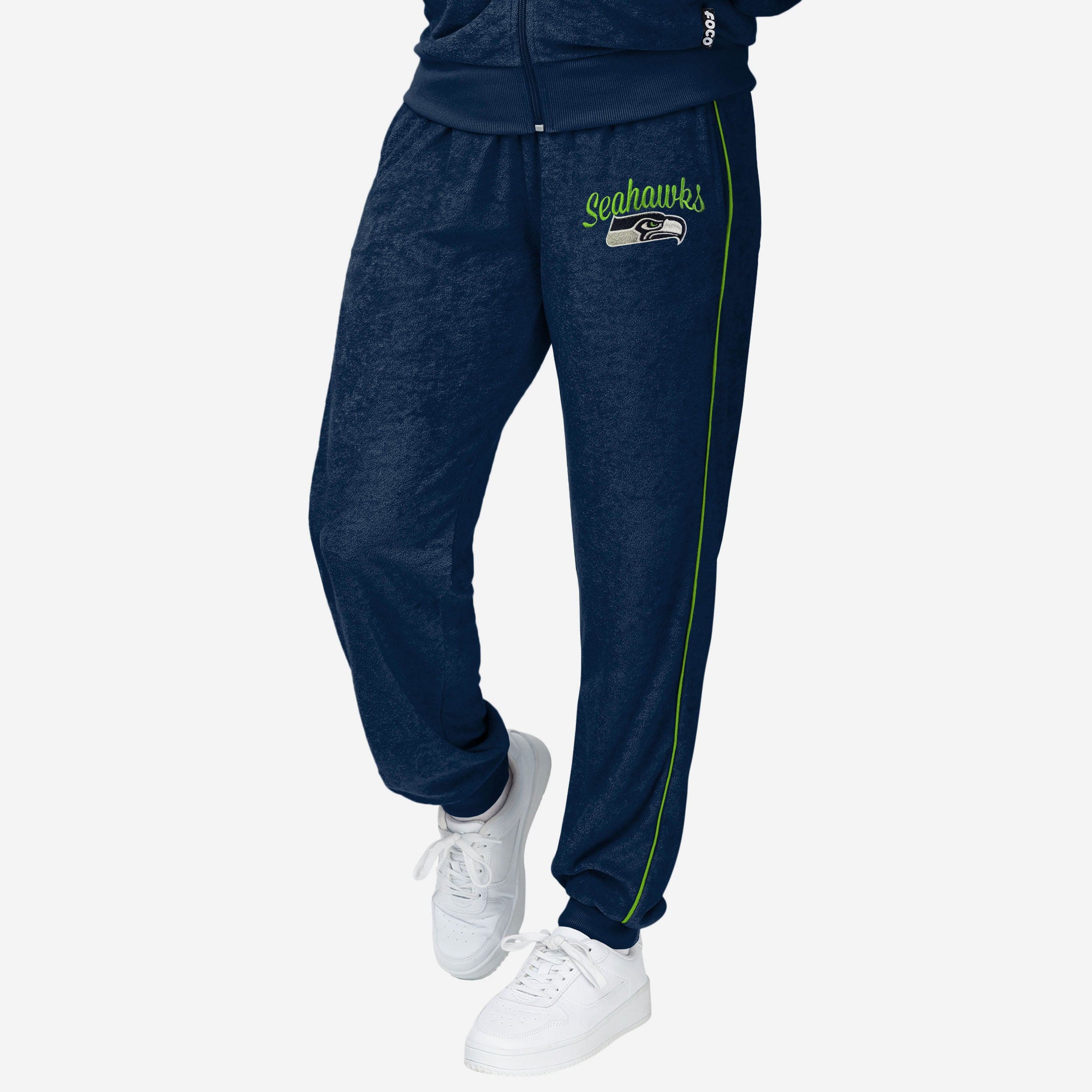 Seattle Seahawks Pantalon de jogging en tricot Terry pour femme