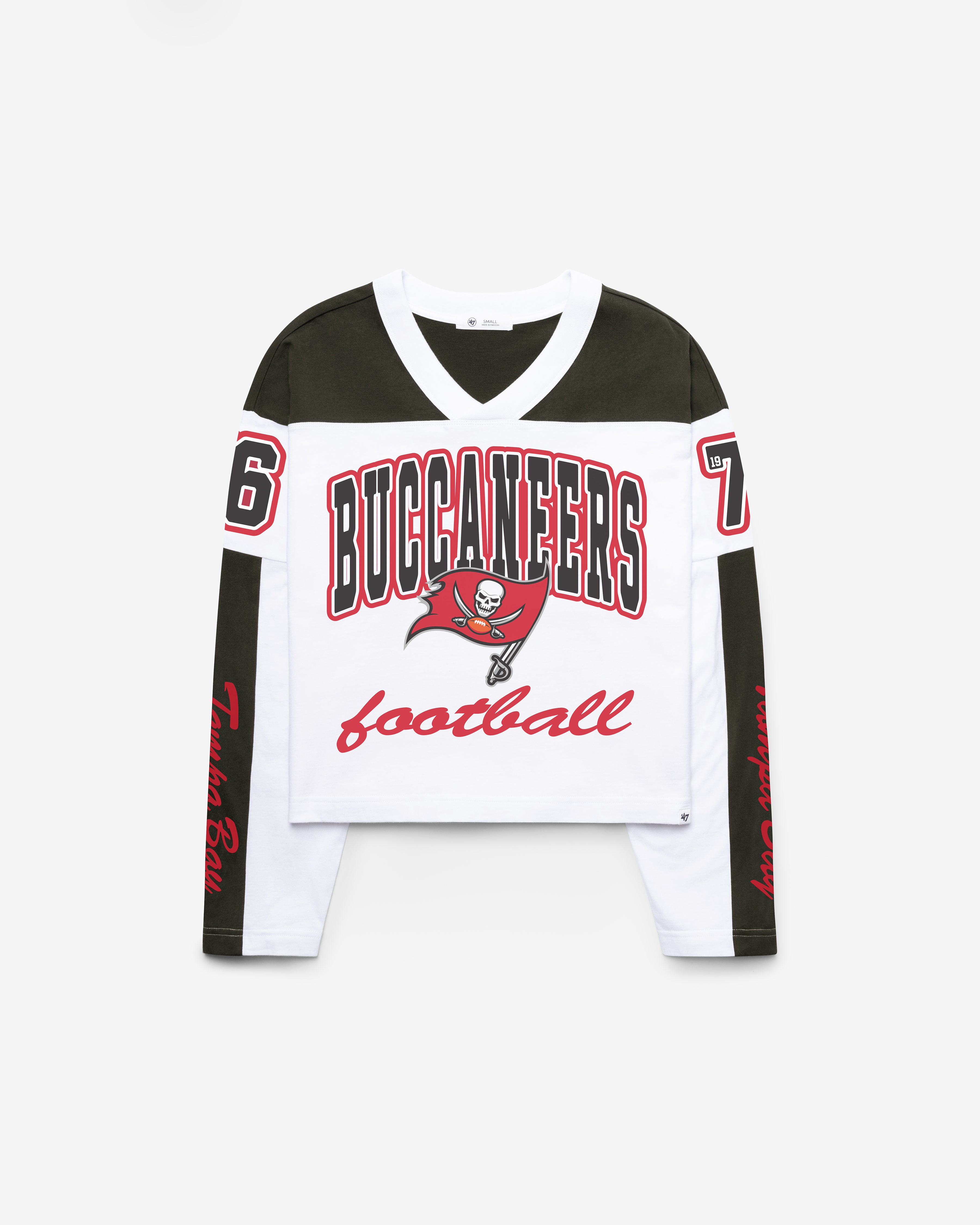 Tampa Bay Buccaneers EXCLAMATION '47 T-SHIRT EN JERSEY METRO FEMME