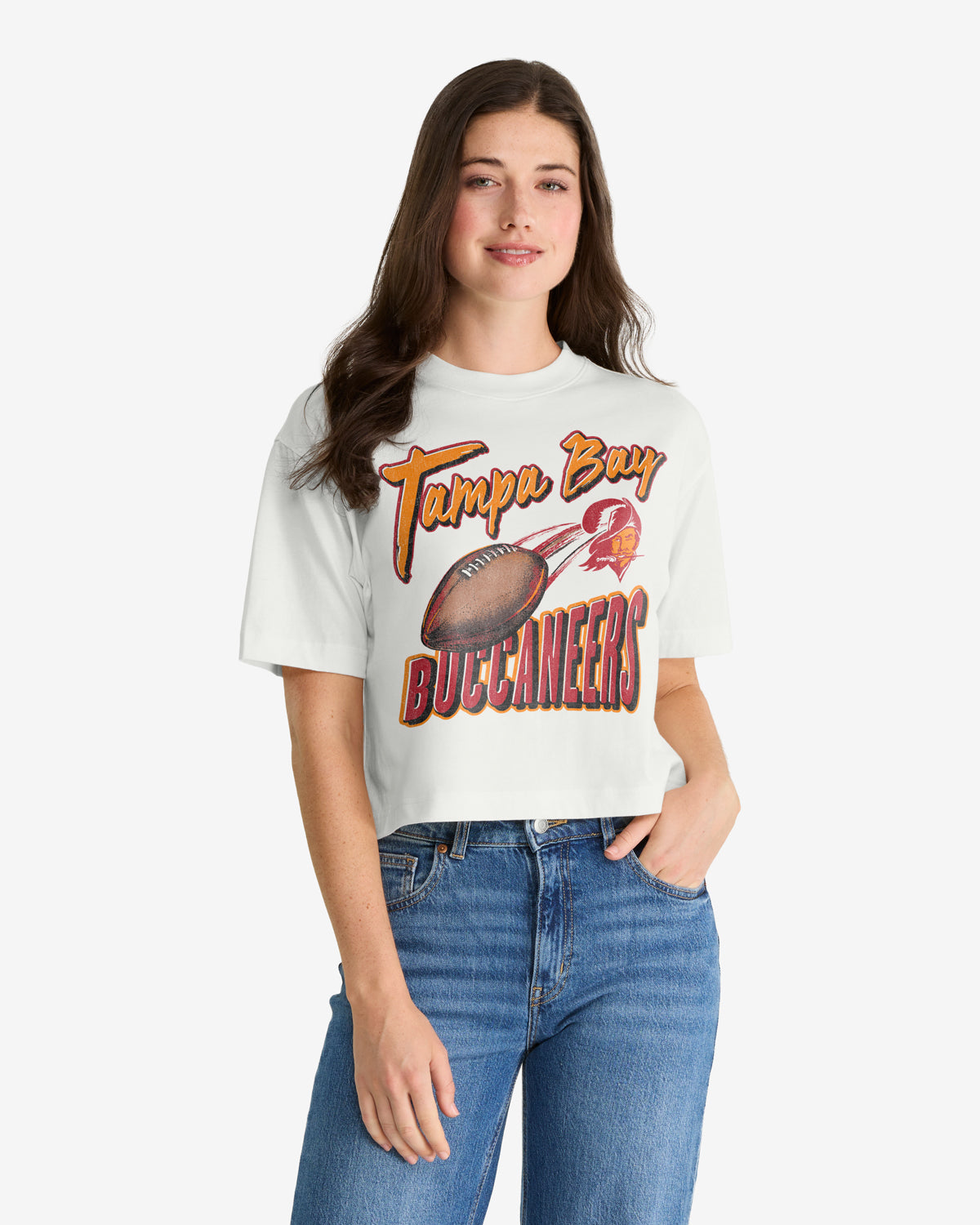 Tampa Bay Buccaneers HISTORIQUE DIME TIME '47 REED CITY TEE FEMME