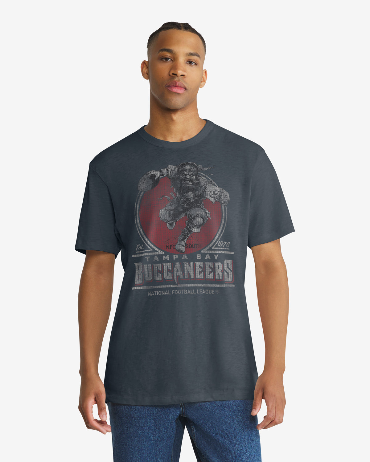 Tampa Bay Buccaneers EMBLÈME HISTORIQUE MARQUE '47 SCRUM TEE