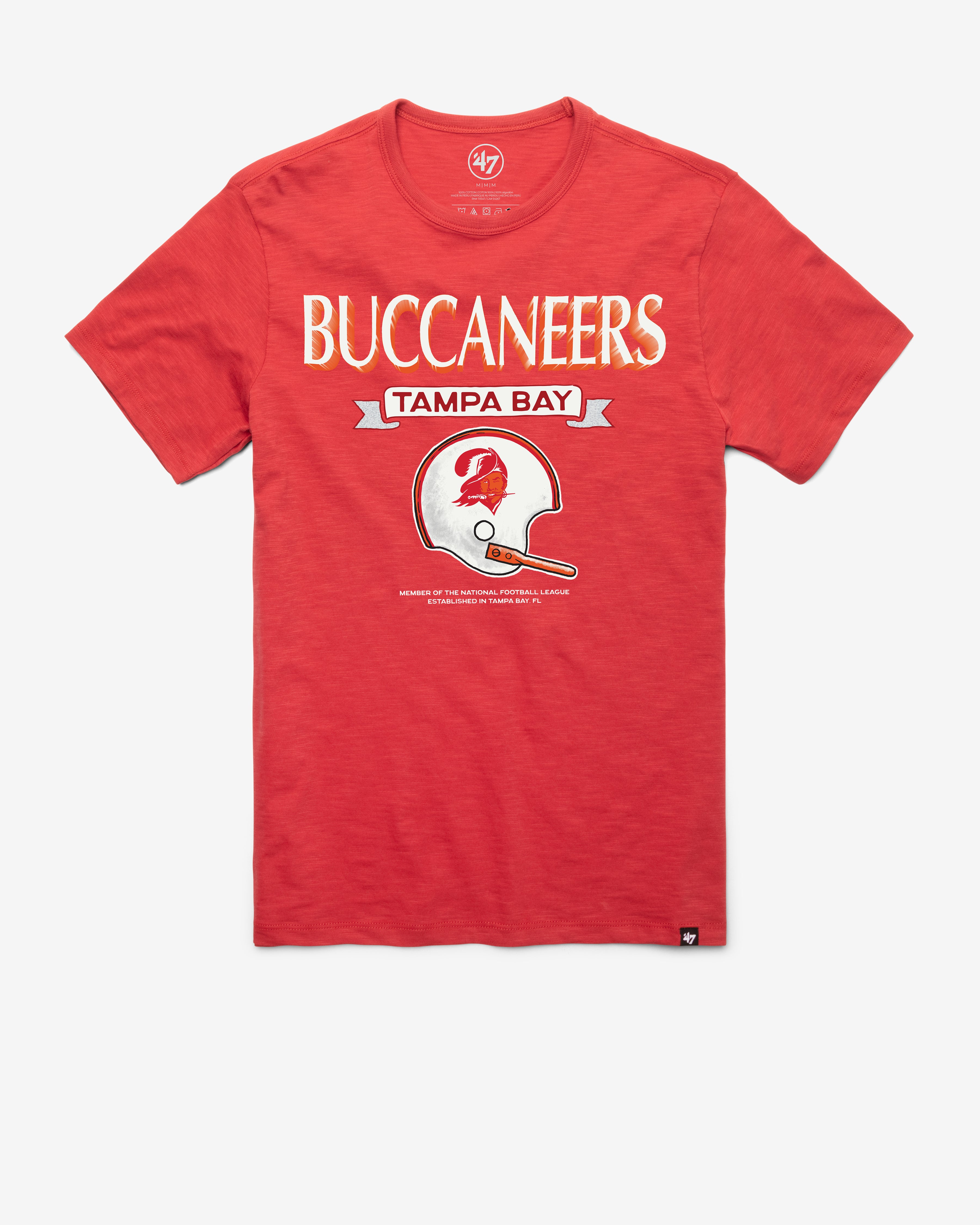 Tampa Bay Buccaneers T-shirt SCRUM HISTORIQUE LONGUE DURÉE '47