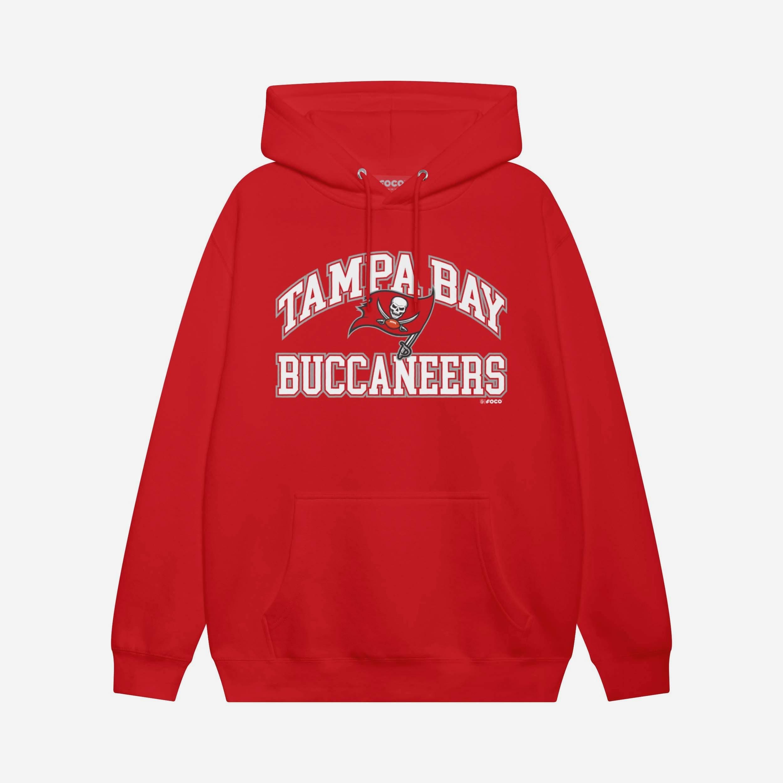 Tampa Bay Buccaneers Sweat à capuche avec mot-symbole arqué
