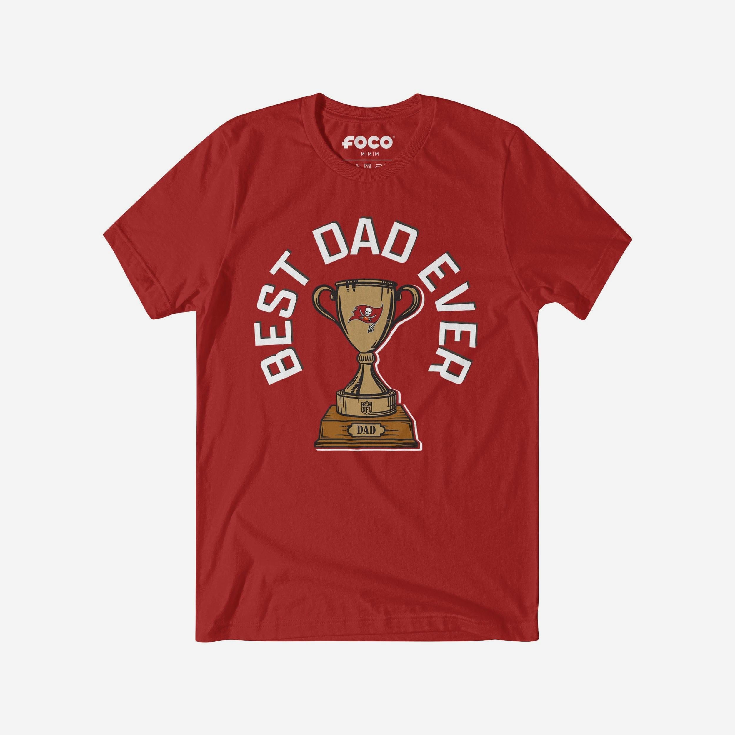 Tampa Bay Buccaneers T-shirt Trophée du meilleur papa de tous les temps