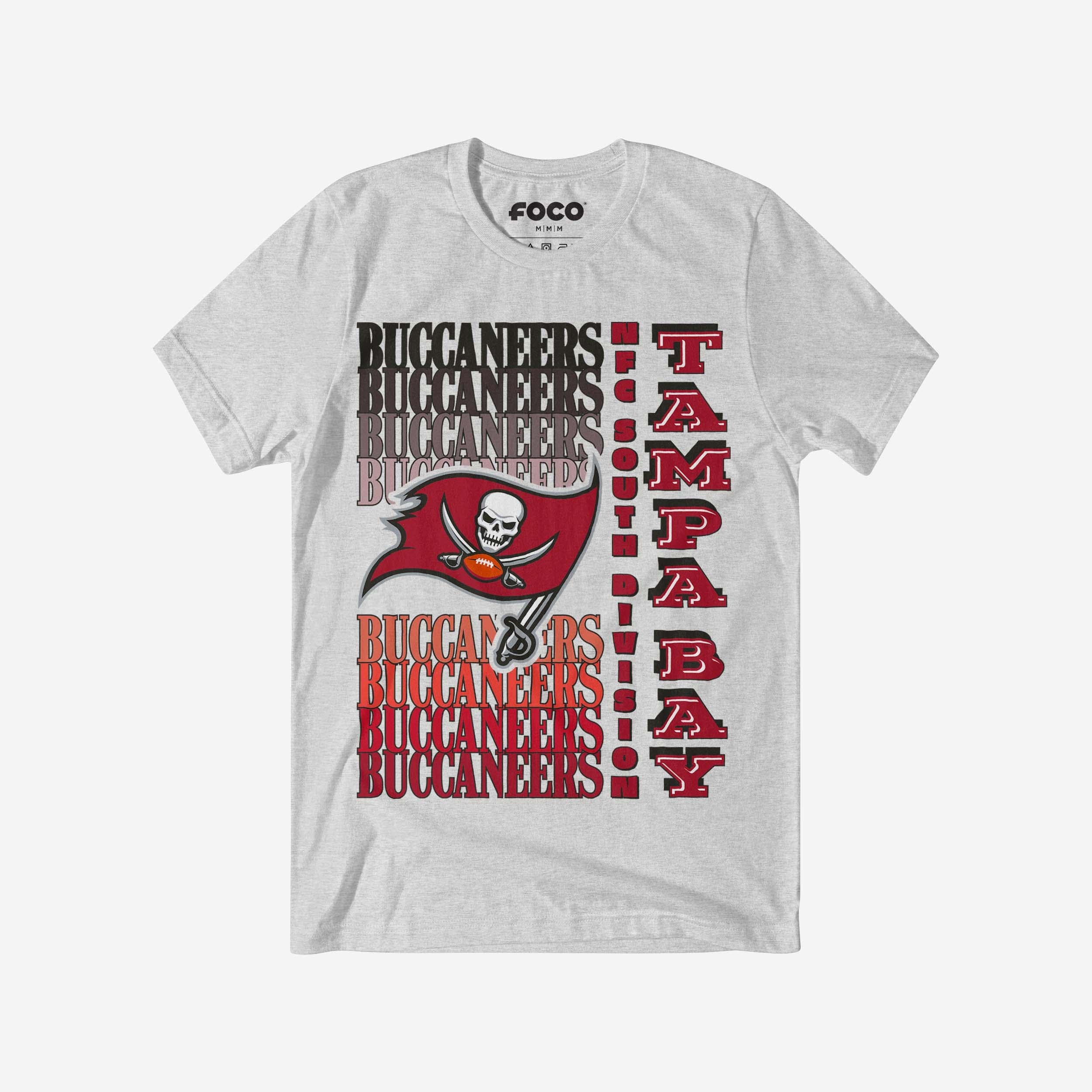 Tampa Bay Buccaneers T-shirt avec mot-symbole dégradé