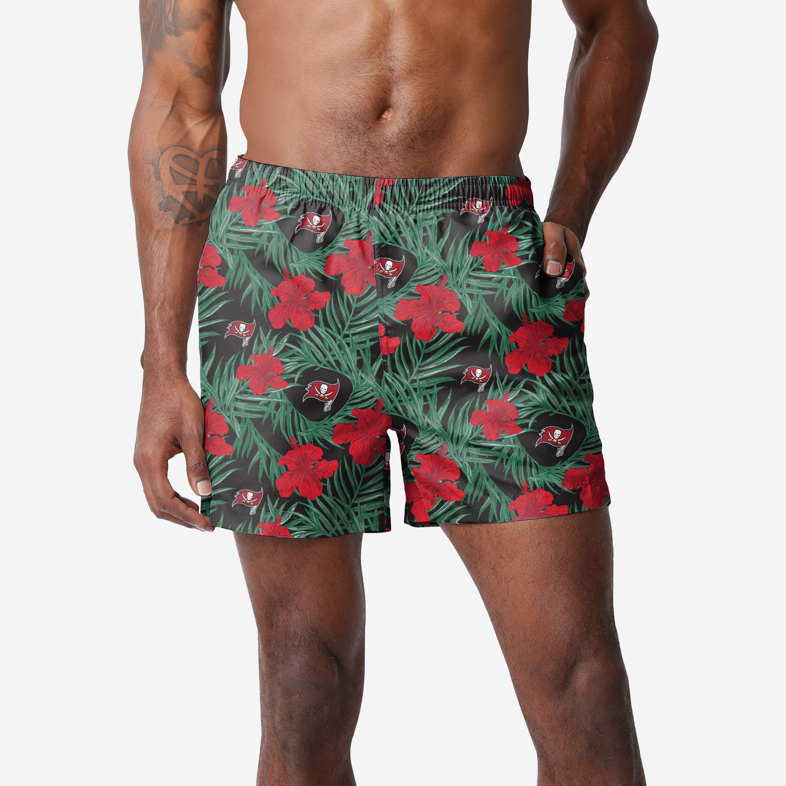 Maillot de bain Tampa Bay Buccaneers Hibiscus