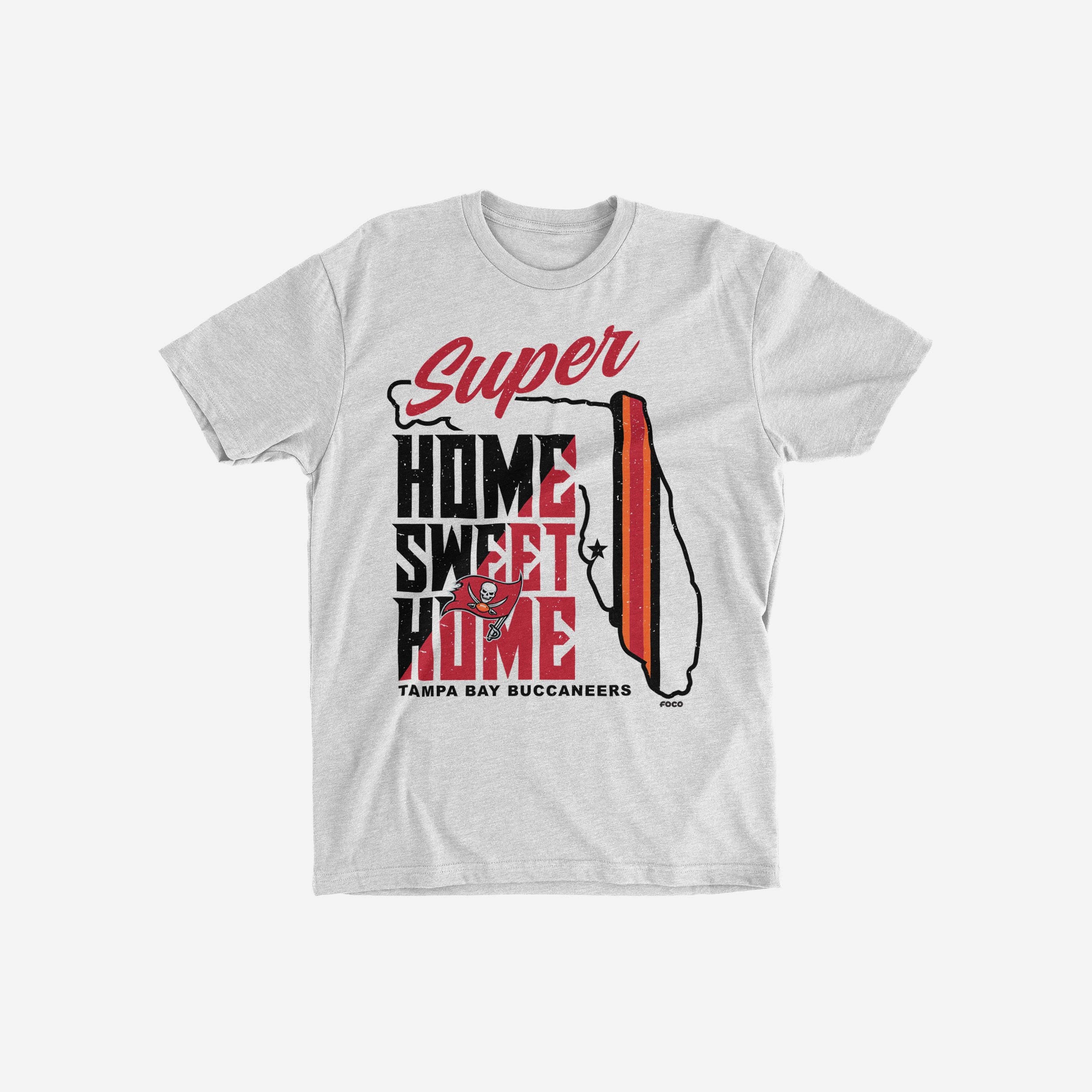 Tampa Bay Buccaneers T-shirt Home Sweet Home