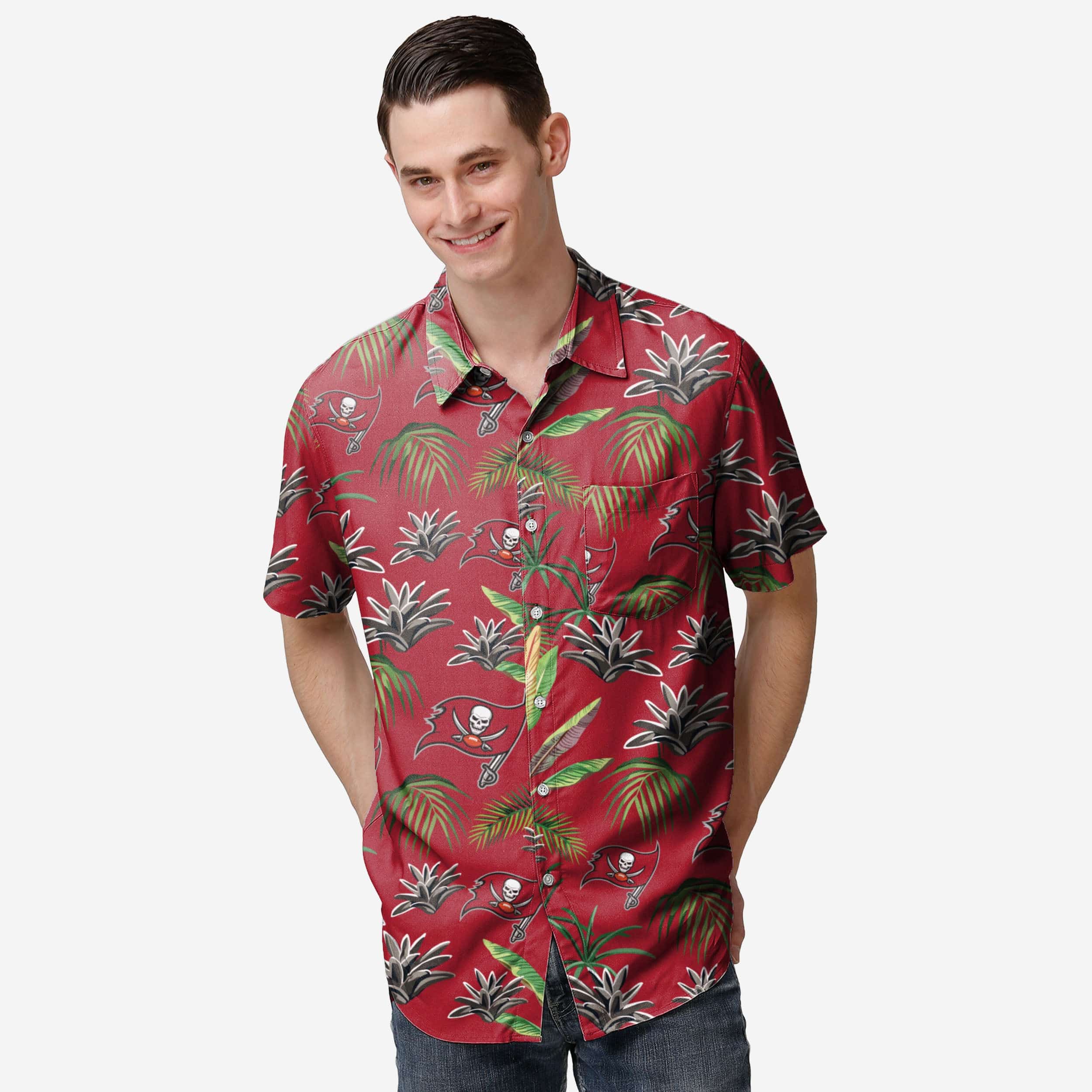 Tampa Bay Buccaneers Chemise boutonnée Victory Vacay