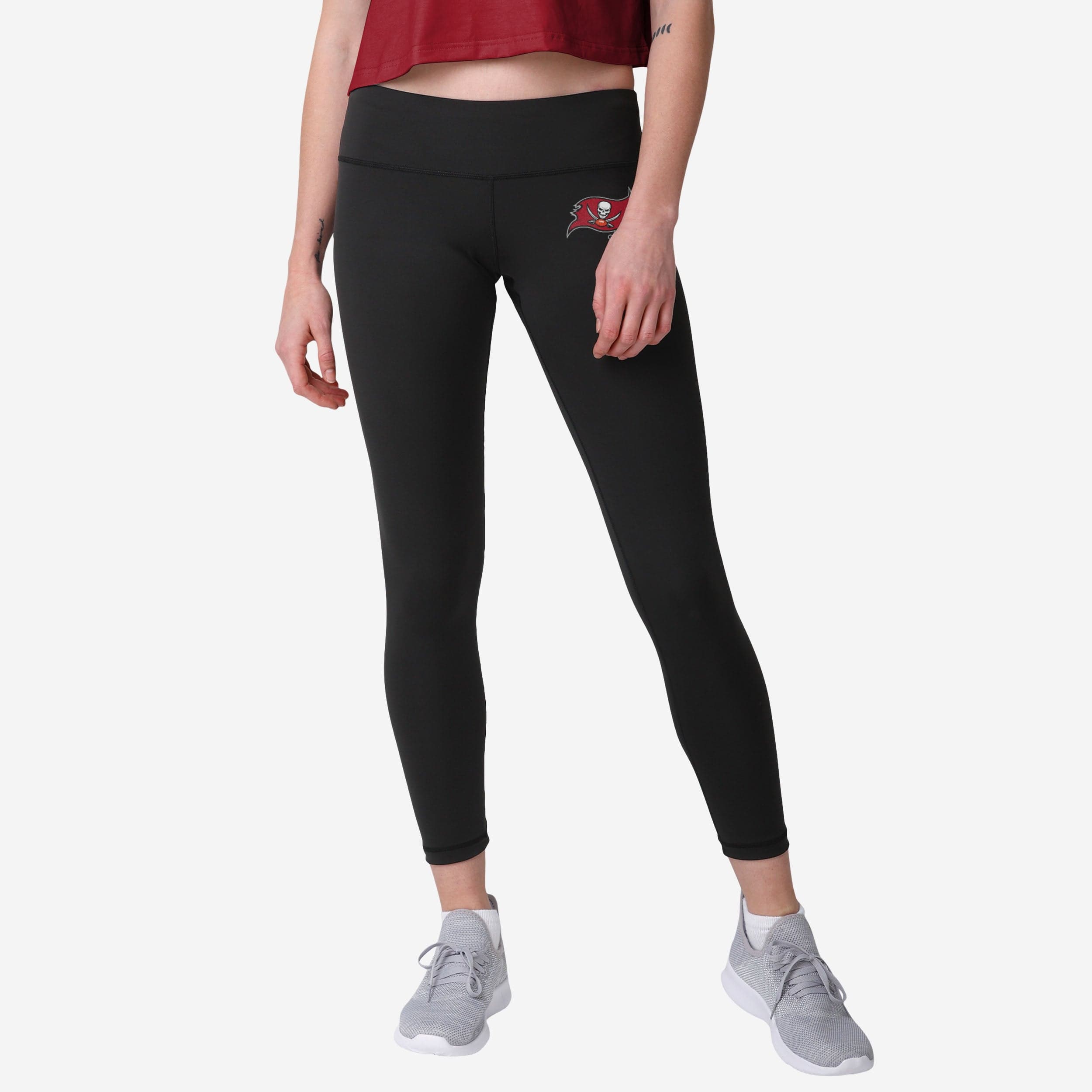 Tampa Bay Buccaneers Legging noir avec logo mollet pour femme