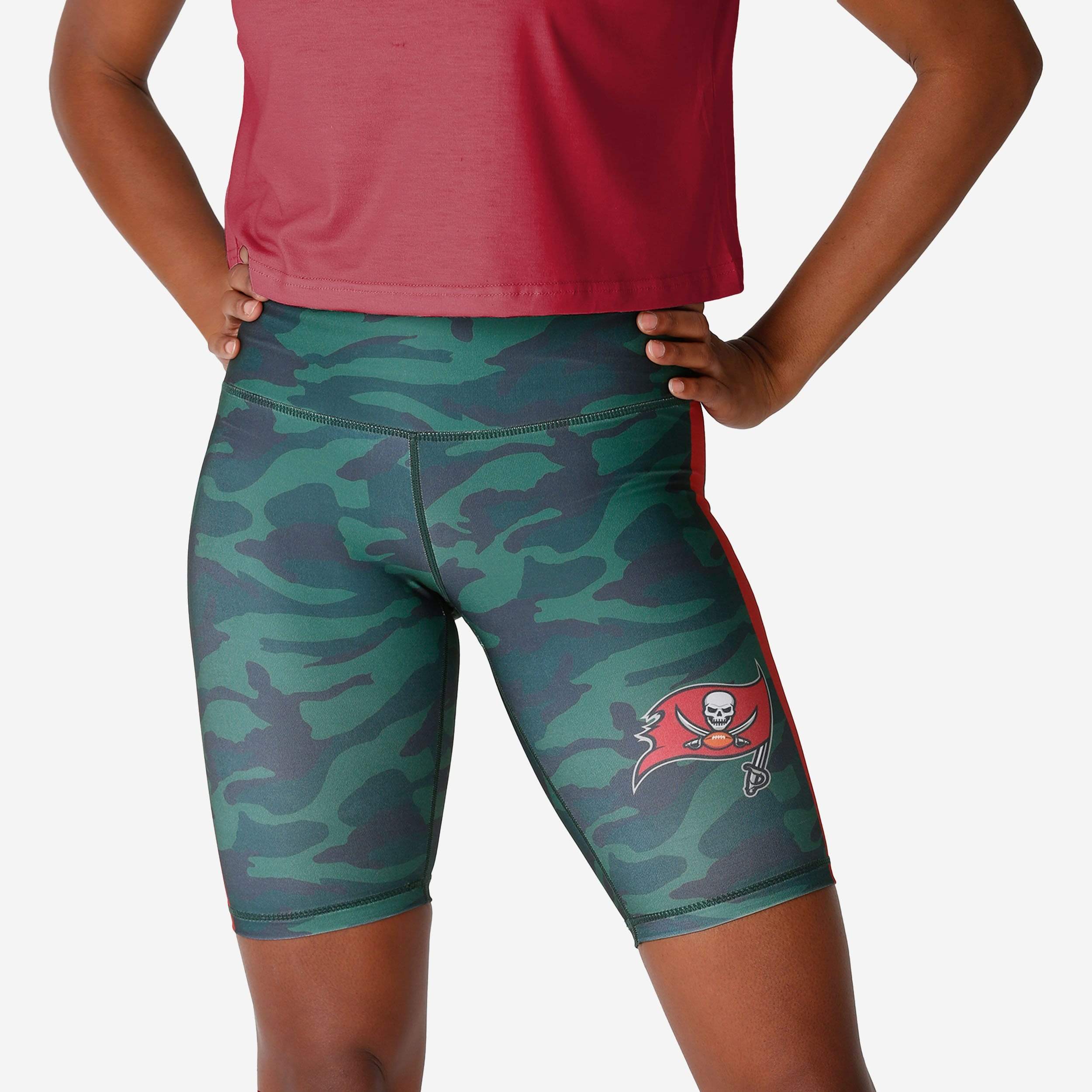 Tampa Bay Buccaneers Short de vélo camouflage pour femme