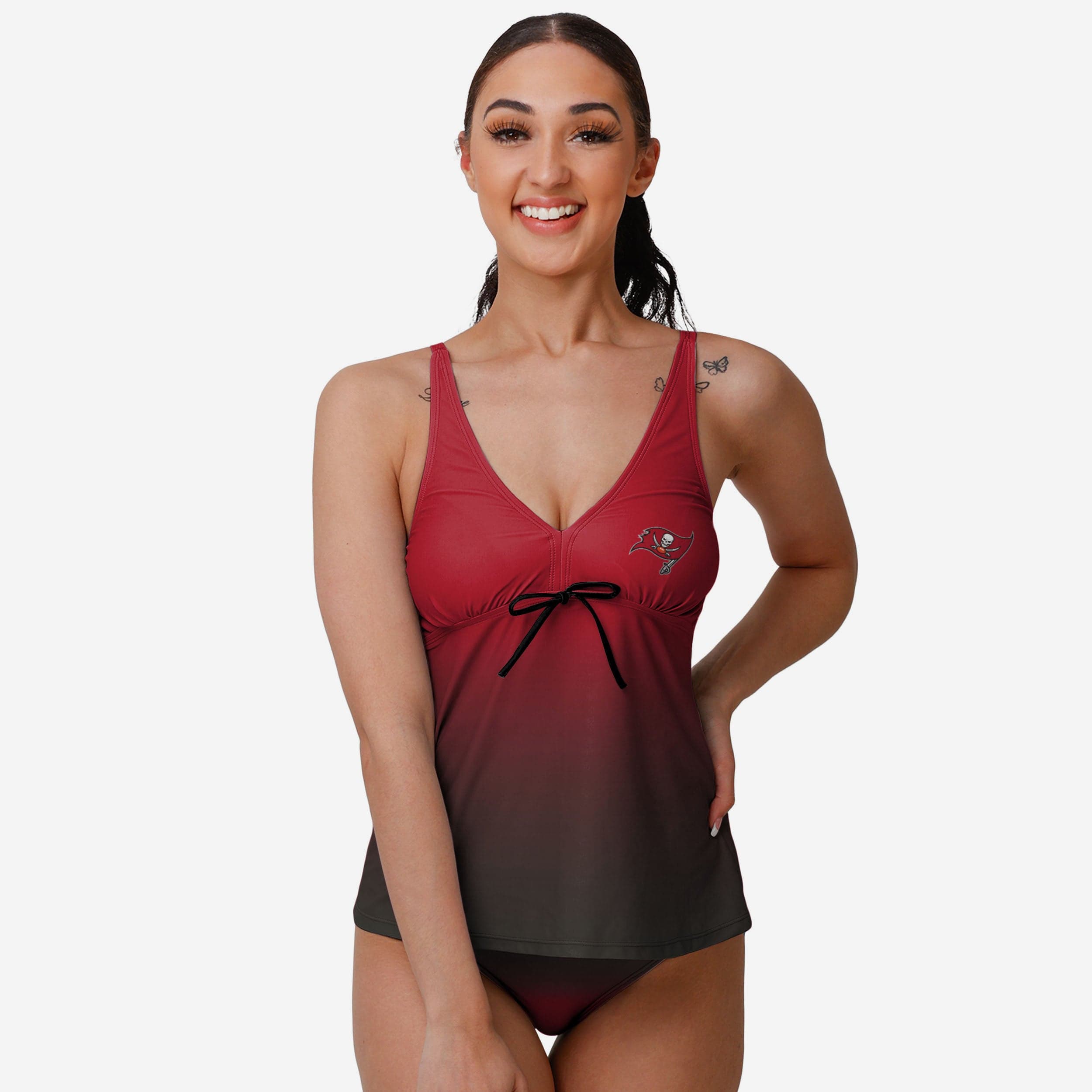 Tampa Bay Buccaneers Tankini dégradé Gametime pour femme