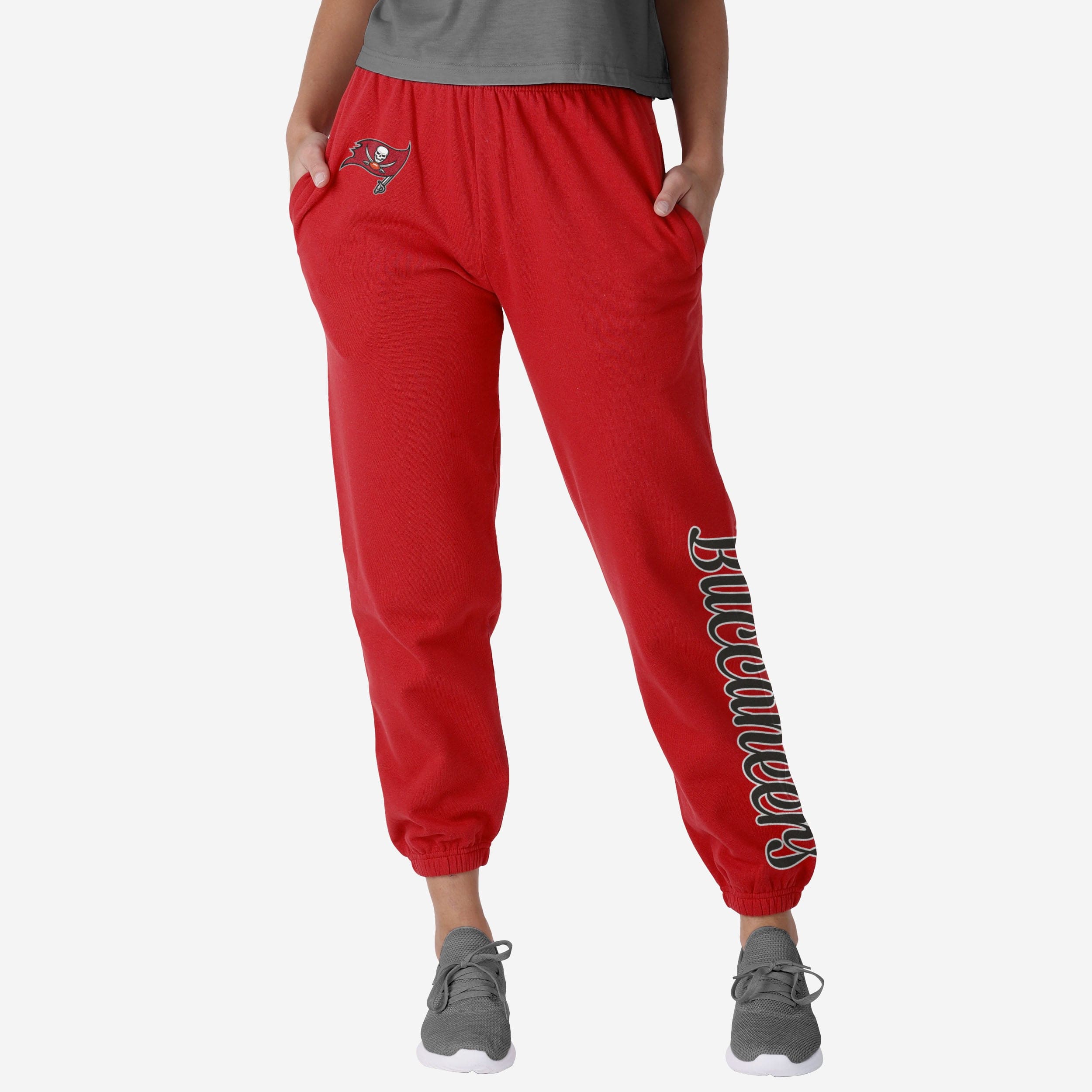 Tampa Bay Buccaneers Pantalon de survêtement couleur équipe avec mot-symbole pour femmes