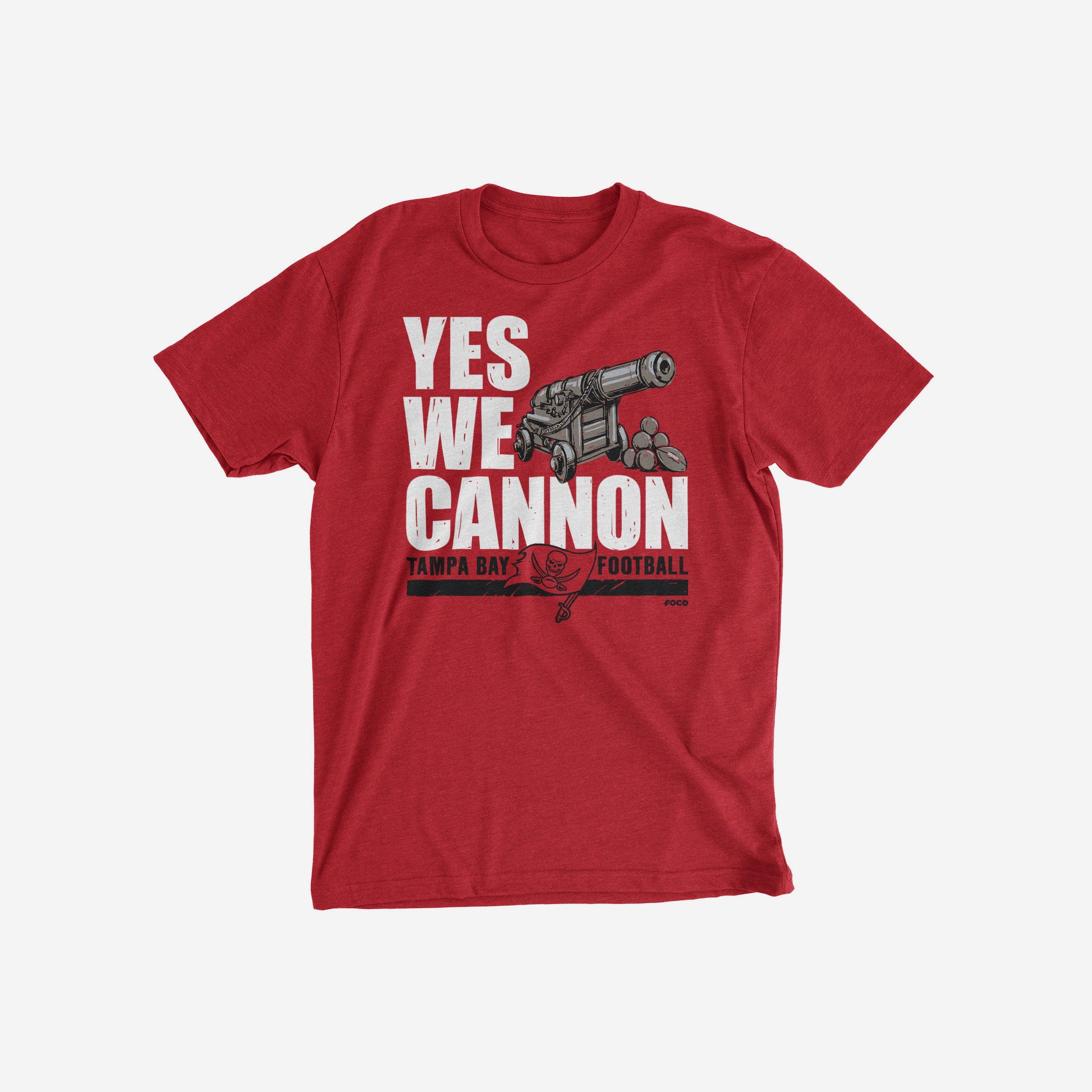 Tampa Bay Buccaneers Oui nous Cannon T-Shirt