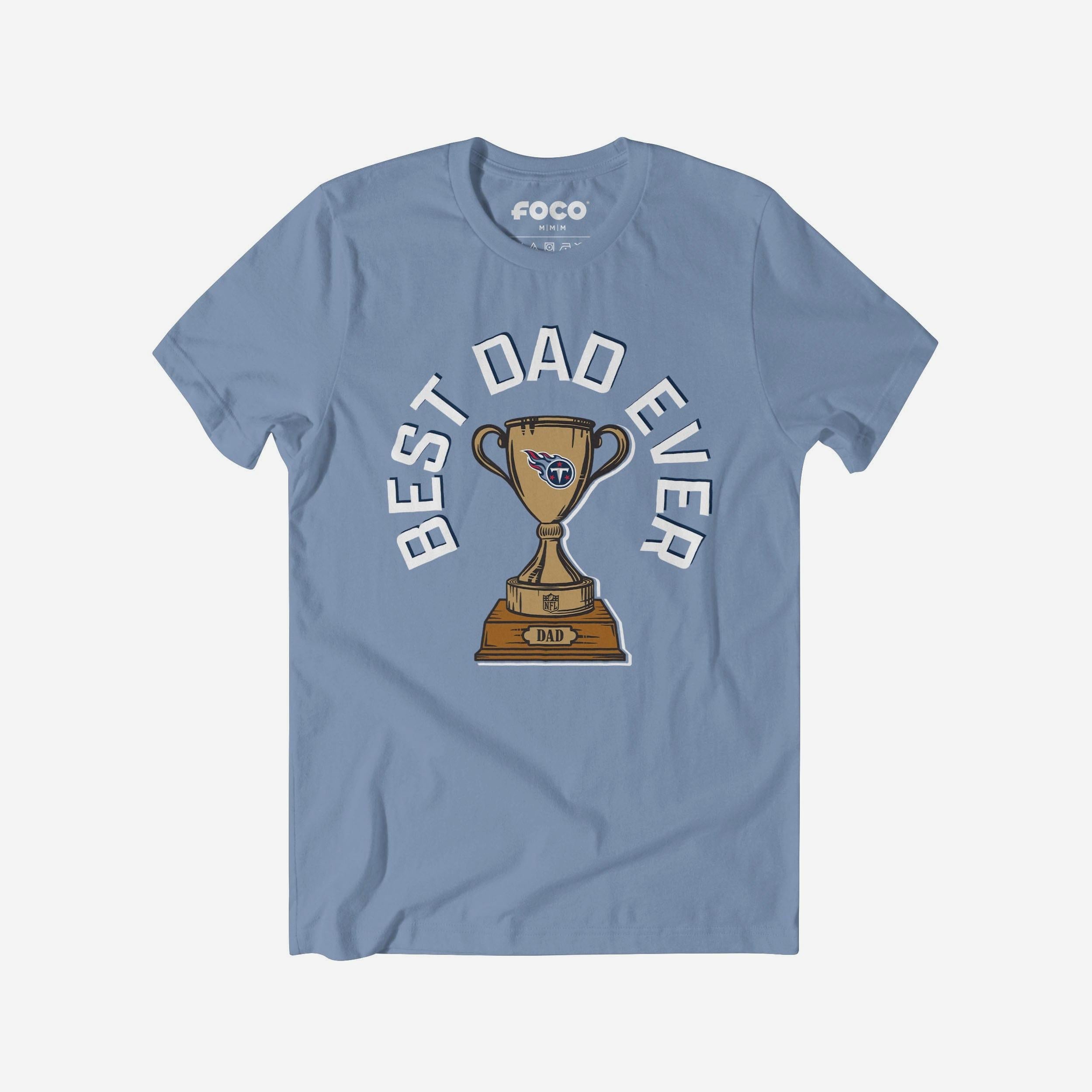 Tennessee Titans T-shirt Trophée du meilleur papa de tous les temps