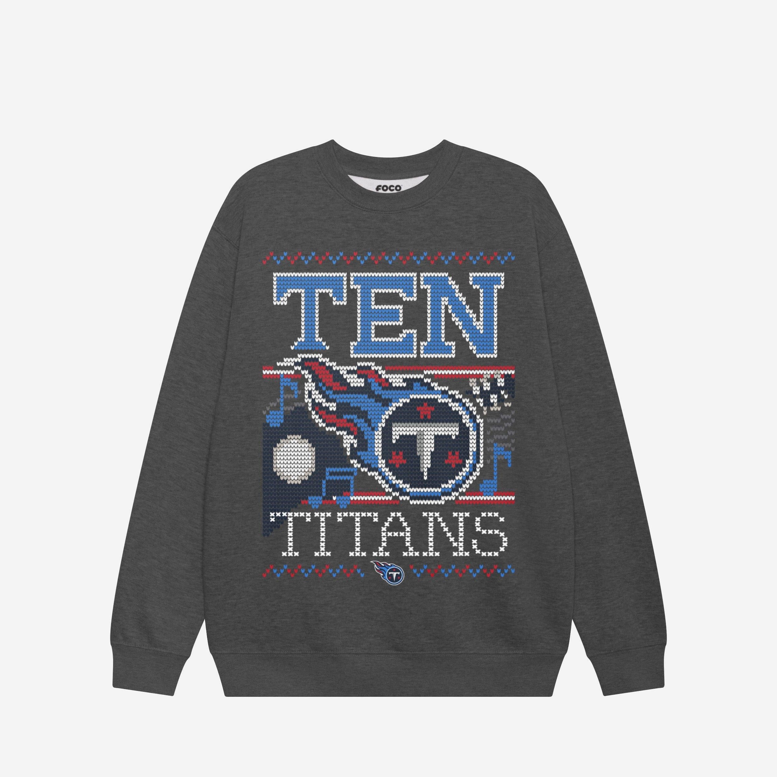 Tennessee Titans Sweat-shirt à col rond des fêtes