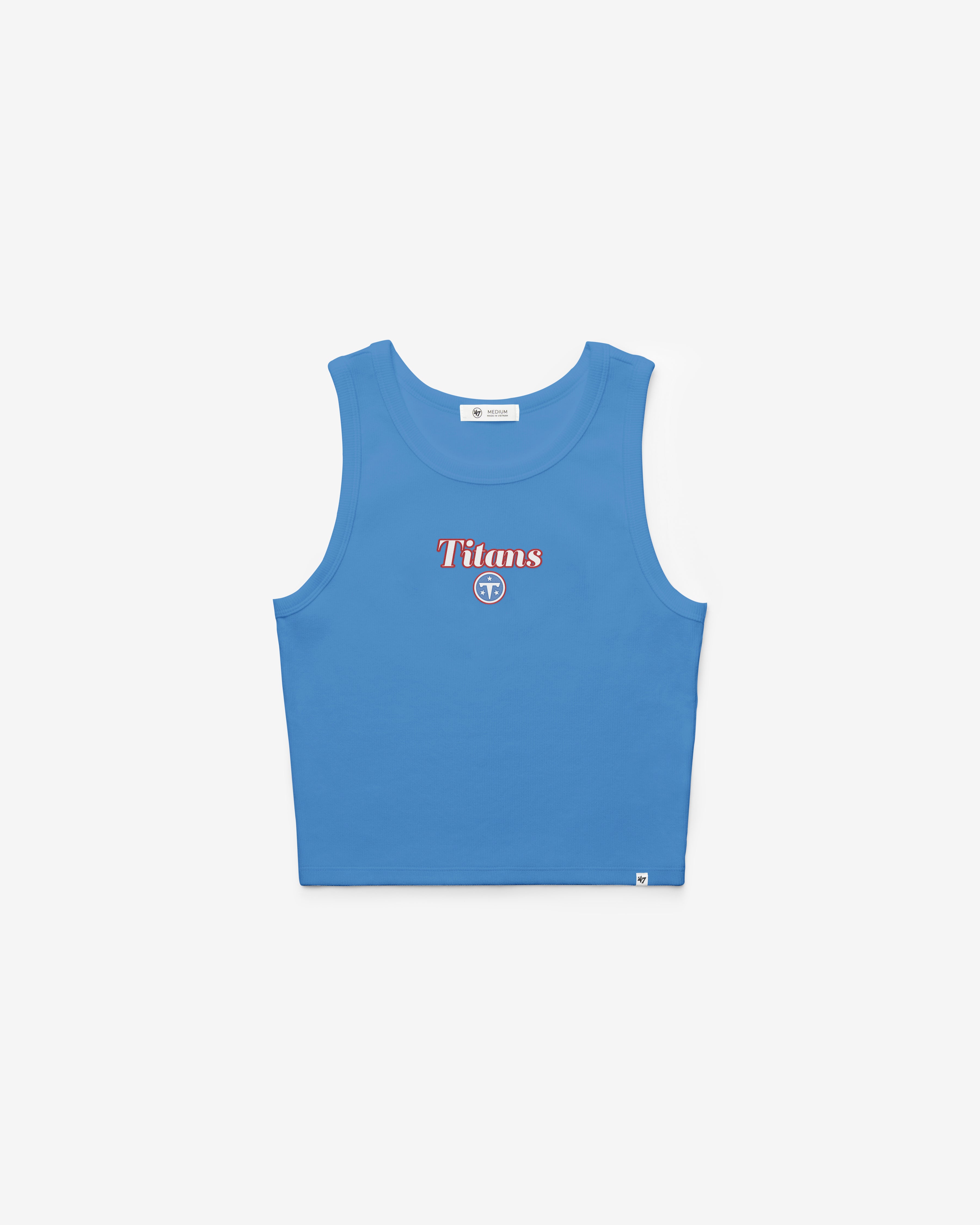 Tennessee Titans Débardeur côtelé coupe droite '47 Baby pour femme
