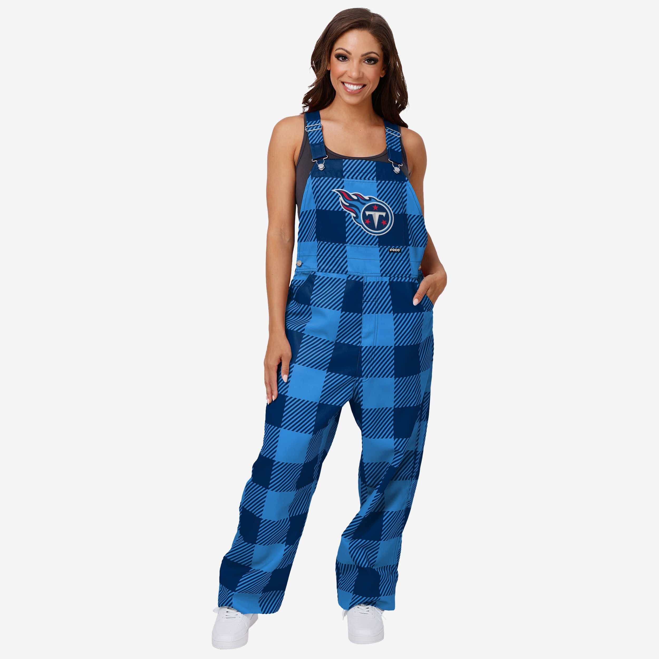 Tennessee Titans Salopette à carreaux pour femme
