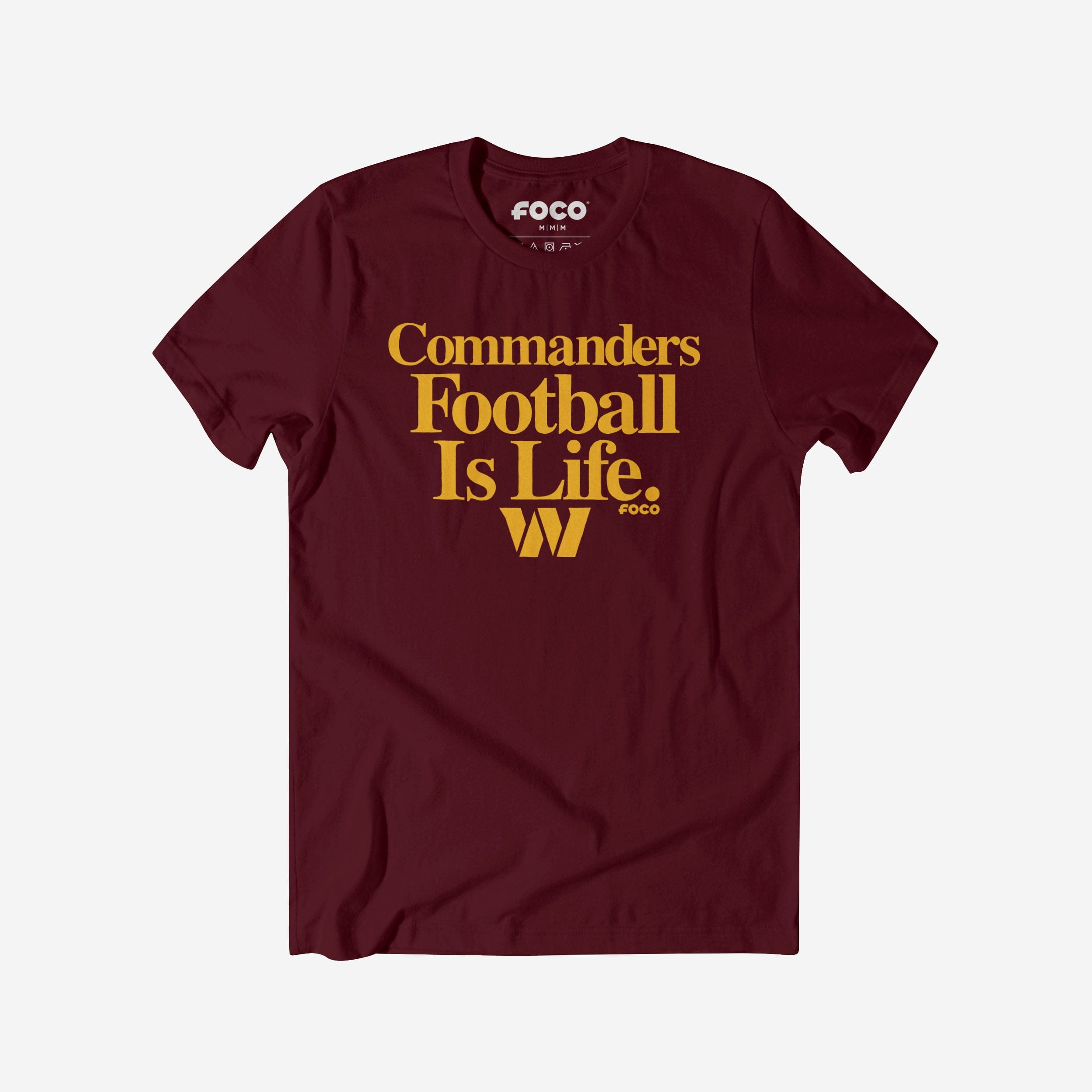Washington Commanders T-shirt Le football est la vie