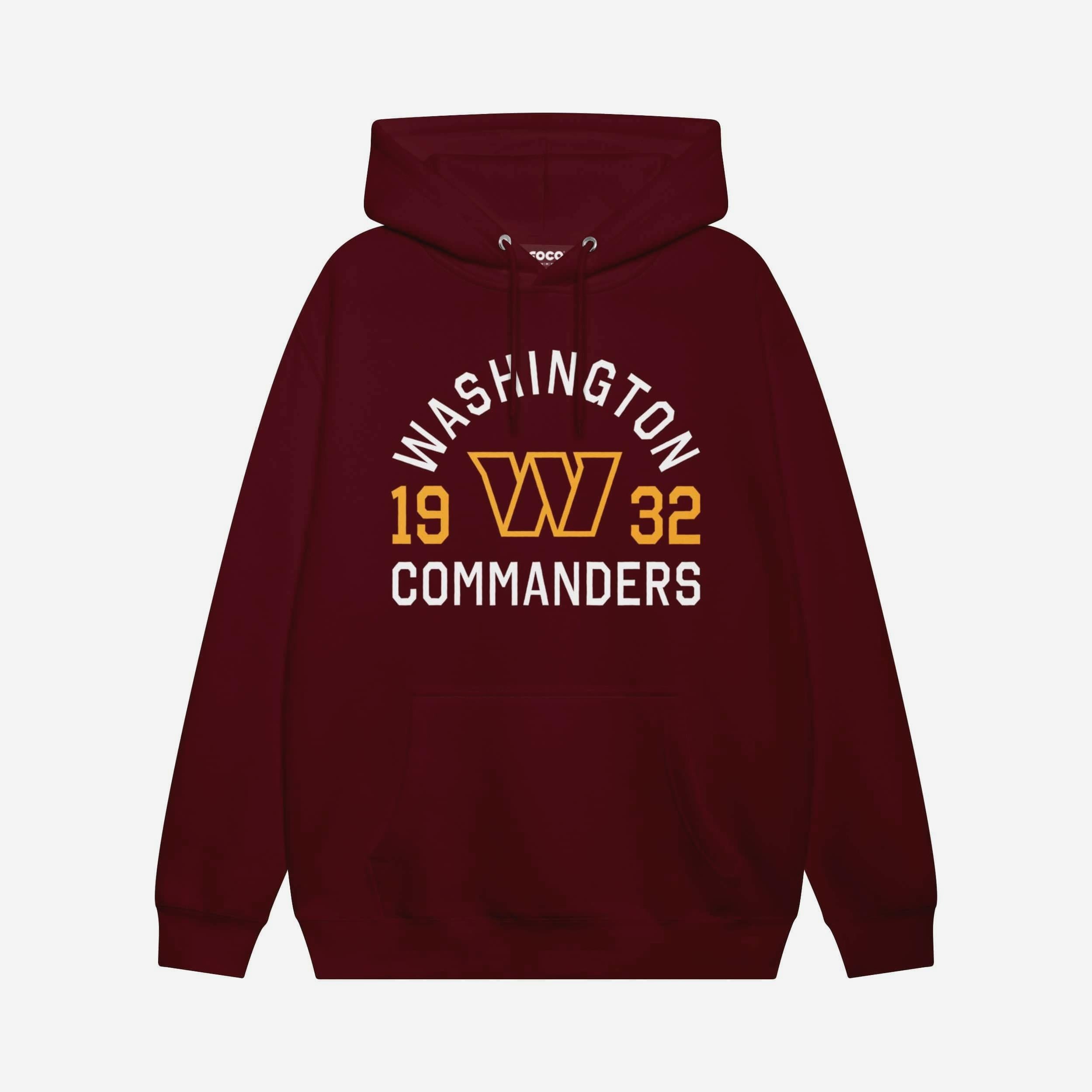 Sweat à capuche imprimé Washington Commanders Heritage
