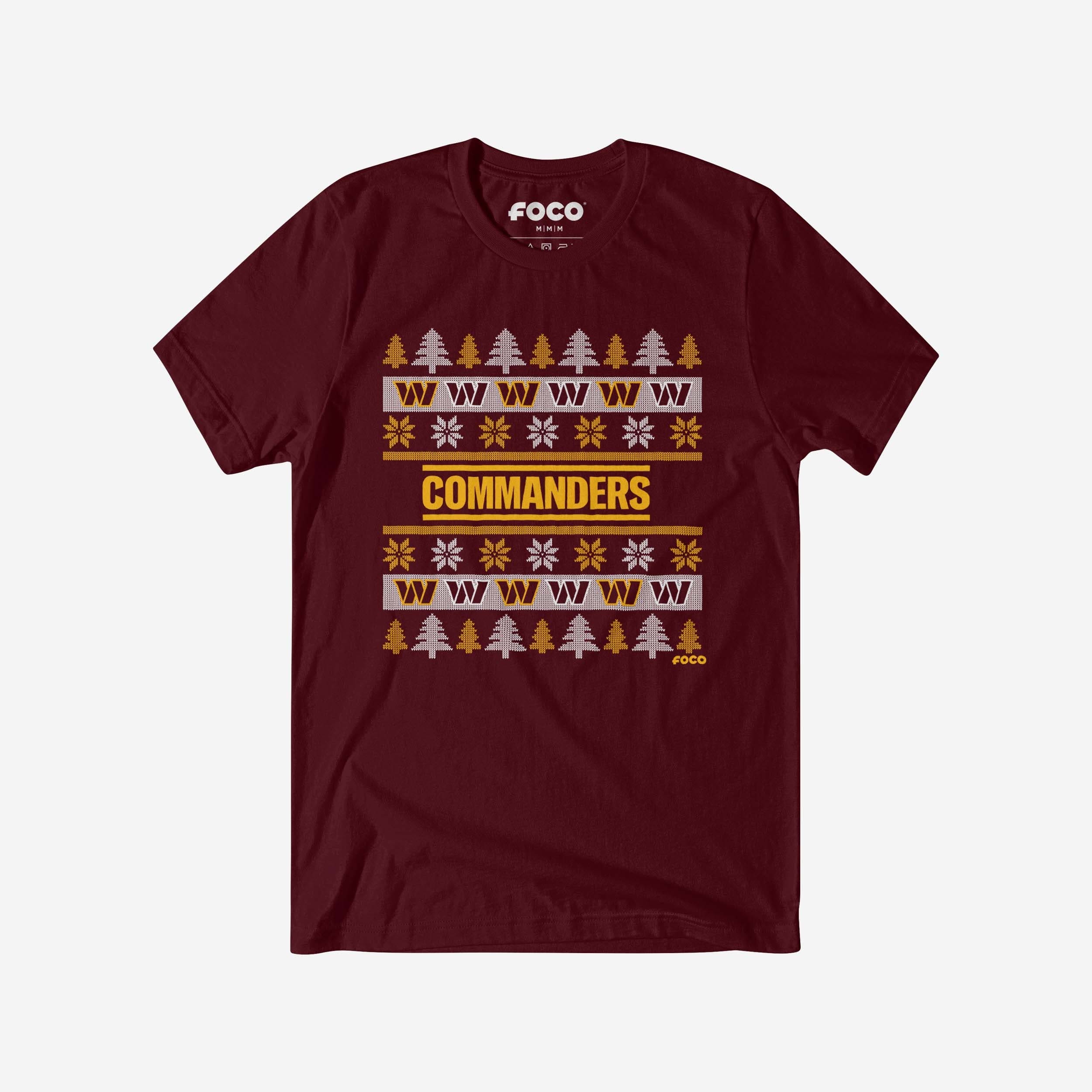 Washington Commanders T-shirt pull de vacances
