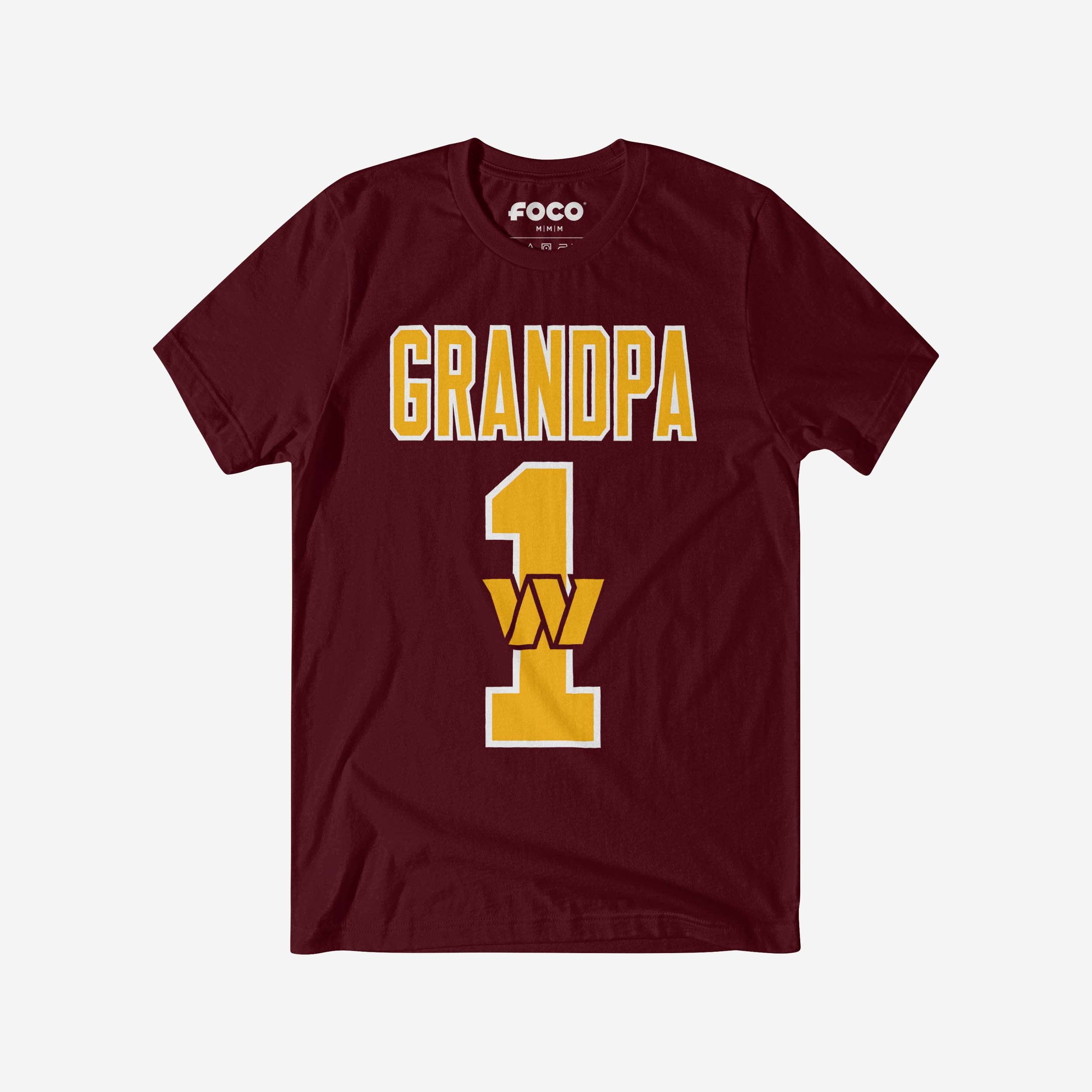 Washington Commanders T-shirt grand-père numéro 1