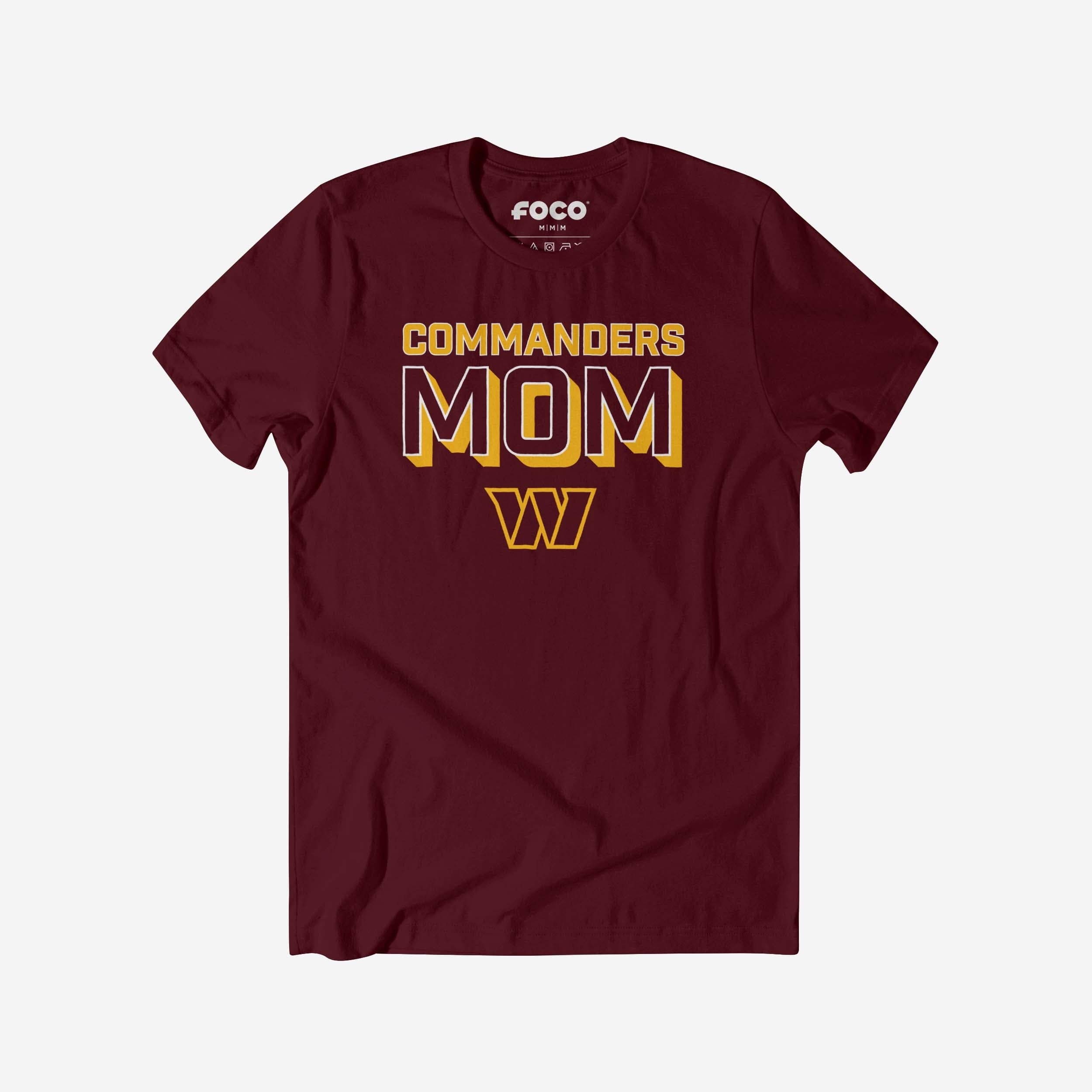 T-shirt maman de l'équipe Washington Commanders