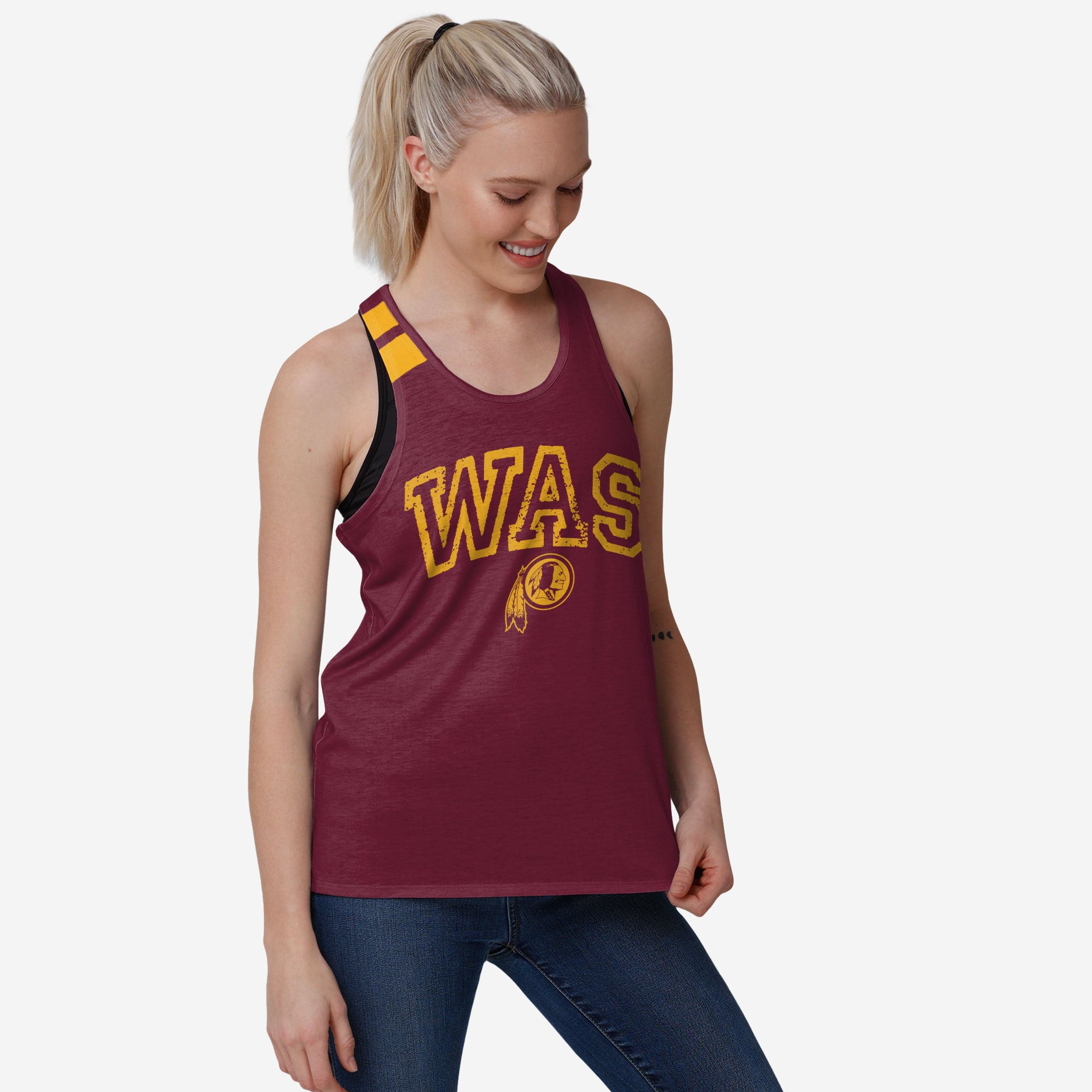 Washington Commanders Haut sans manches Team Twist pour femmes