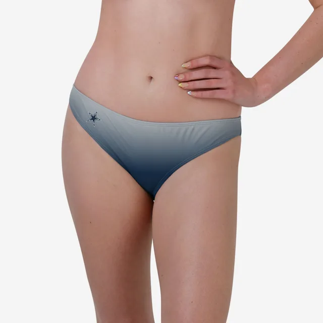 Dallas Cowboys Bas de bikini dégradé à grand logo pour femme