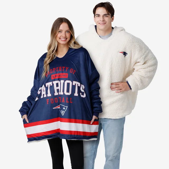 Propriété de couleur de l'équipe New England Patriots de Hoodeez