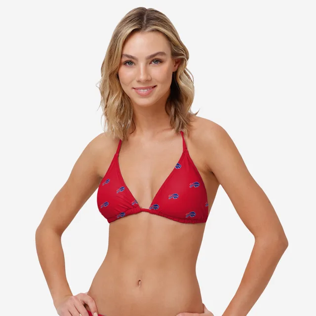Buffalo Bills Haut de bikini mini imprimé pour femme