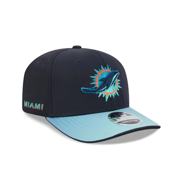 Miami Dolphins 2026 Rivalries 9SEVENTY Chapeau extensible à bouton-pression