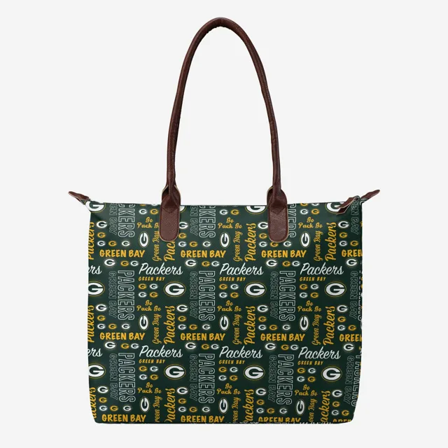 Green Bay Packers Sac fourre-tout de la collection imprimée de style fougueux