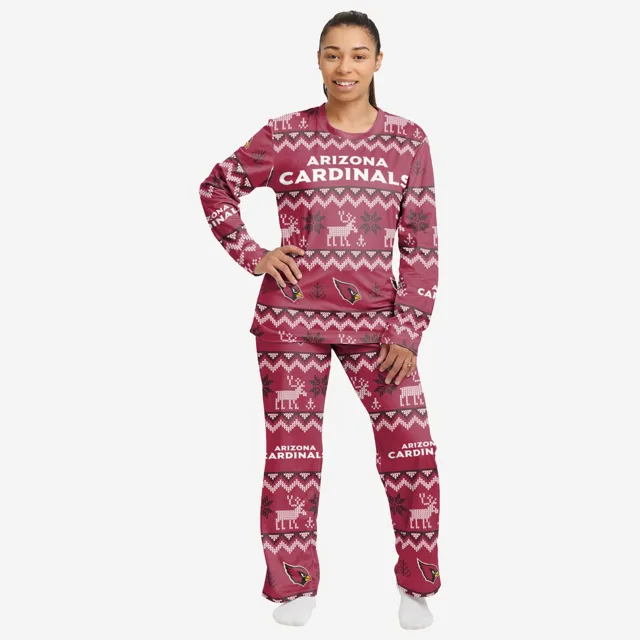 Arizona Cardinals Pyjama de vacances en famille à motif laid pour femme