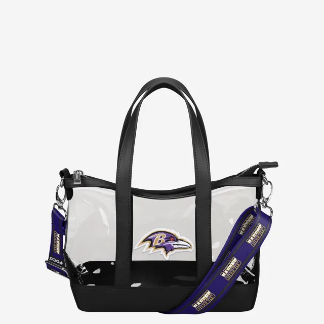 Baltimore Ravens Mini sac fourre-tout transparent à bandoulière