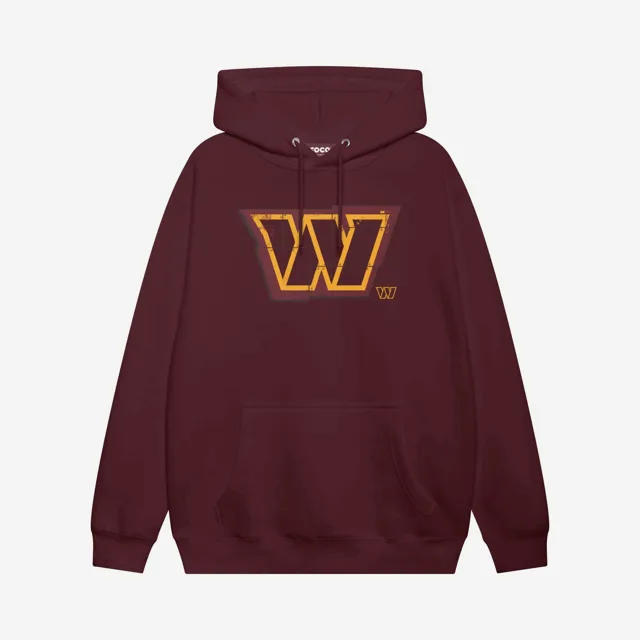 Washington Commanders Sweat à capuche avec logo rivet