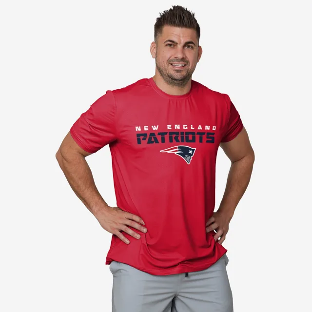 Maillot de bain à manches courtes New England Patriots Rash Guard